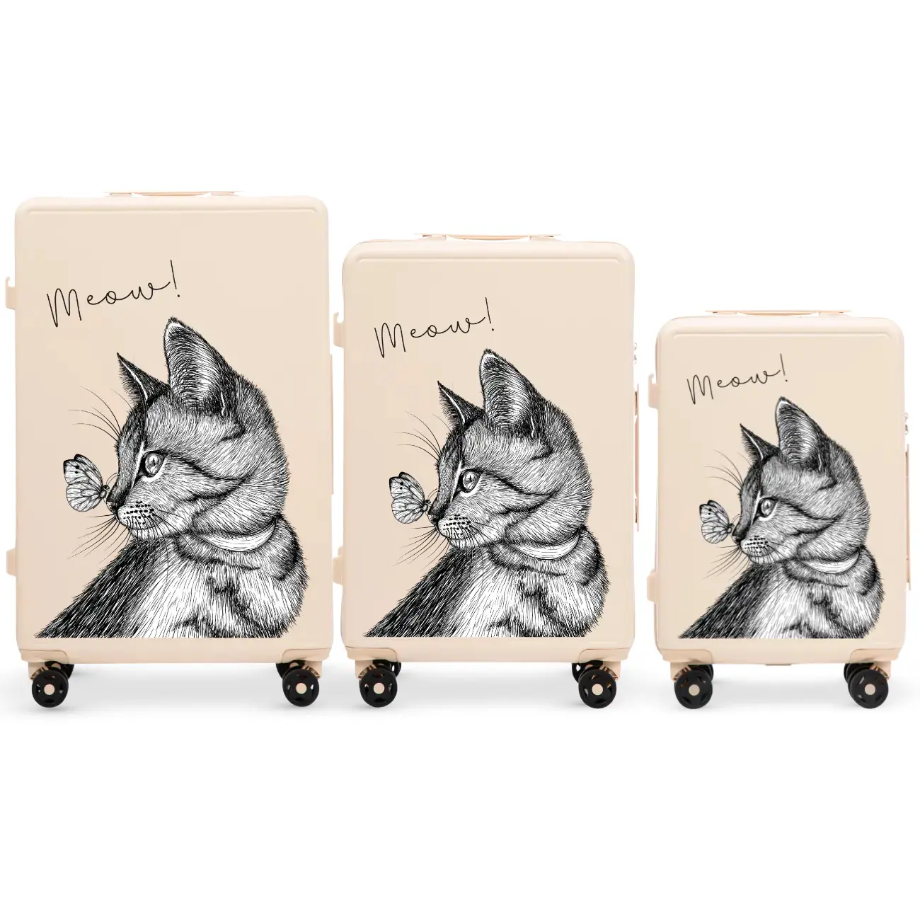 Trolley Wings ABS+ Meow (x3)