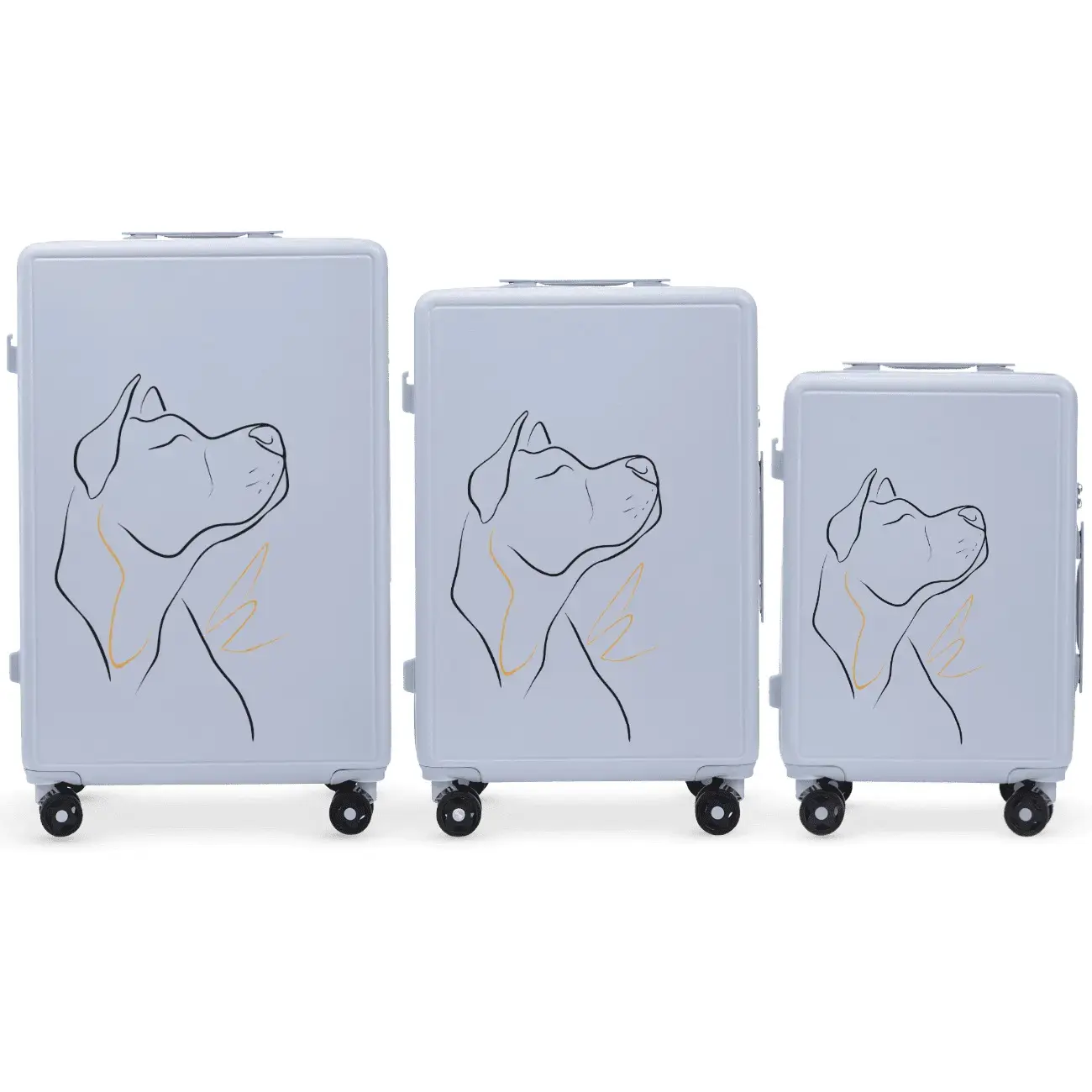 Trolley Wings ABS+ Dog (x3)