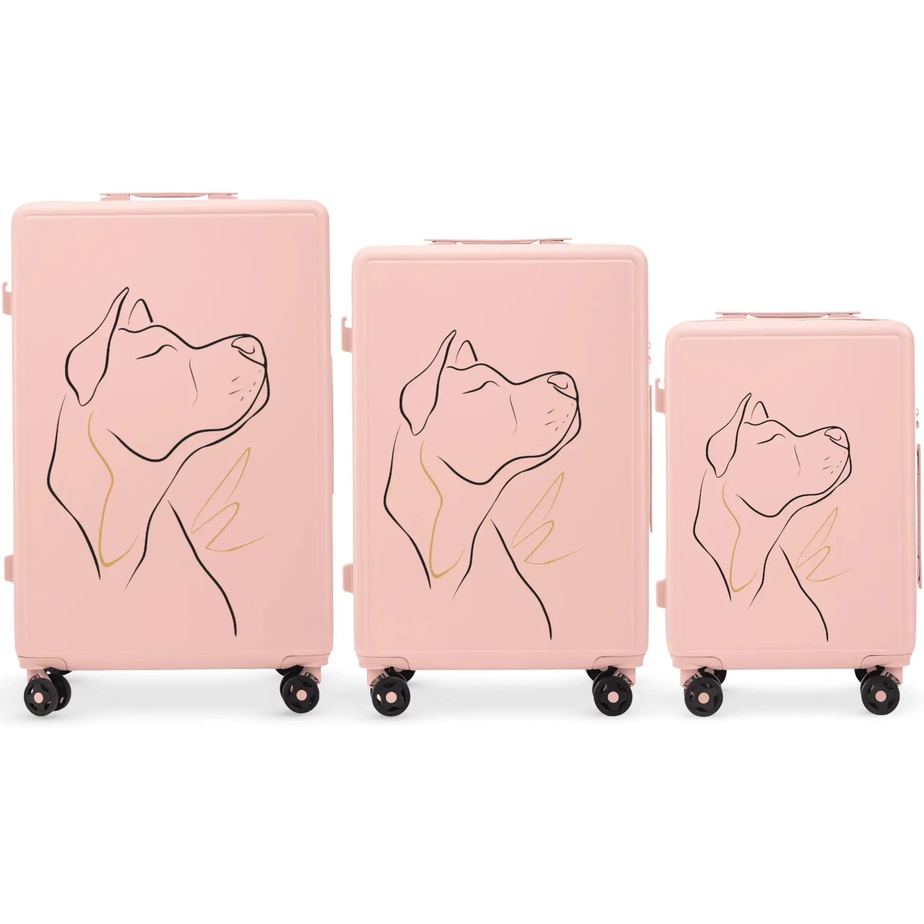 Trolley Wings ABS+ Dog (x3)