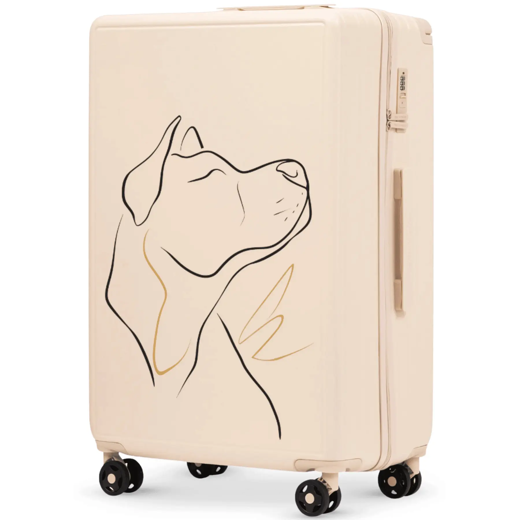 Trolley Wings ABS+ Dog 28"