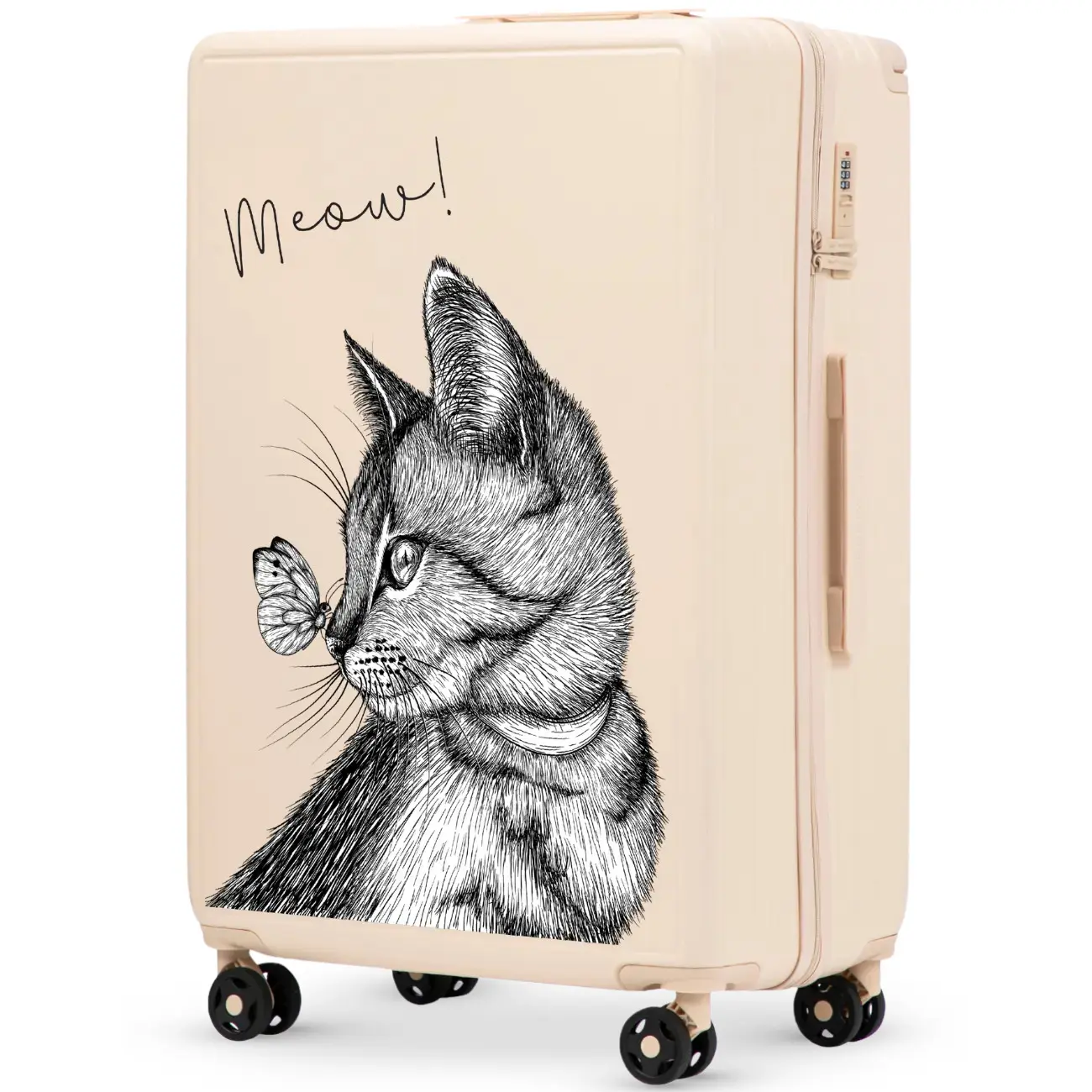 Trolley Wings ABS+ Meow 28"