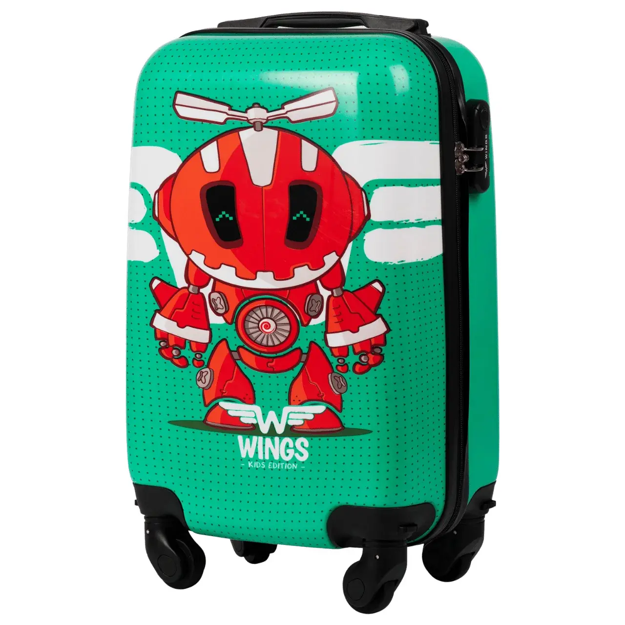 Trolley per bambini Wings Robot 18"