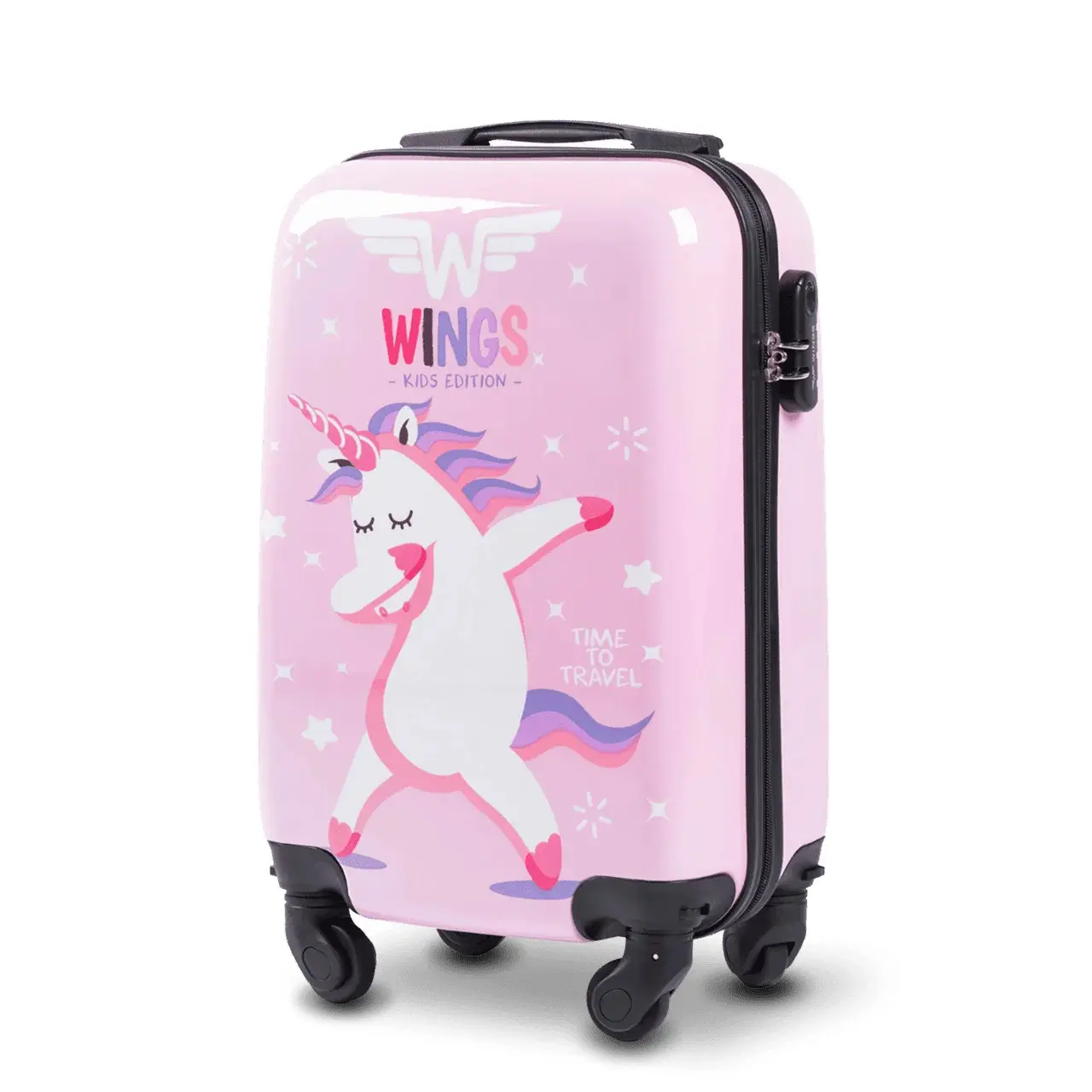 Valigia a mano per bambino Wings Jay Unicorn 18"
