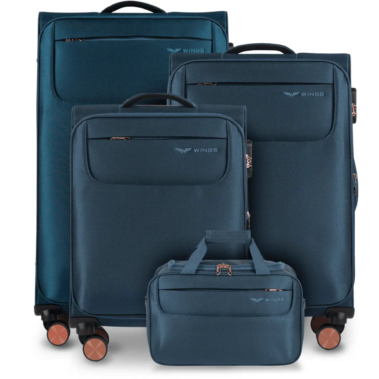 Borsa da viaggio con 3 valigie Wings Tern