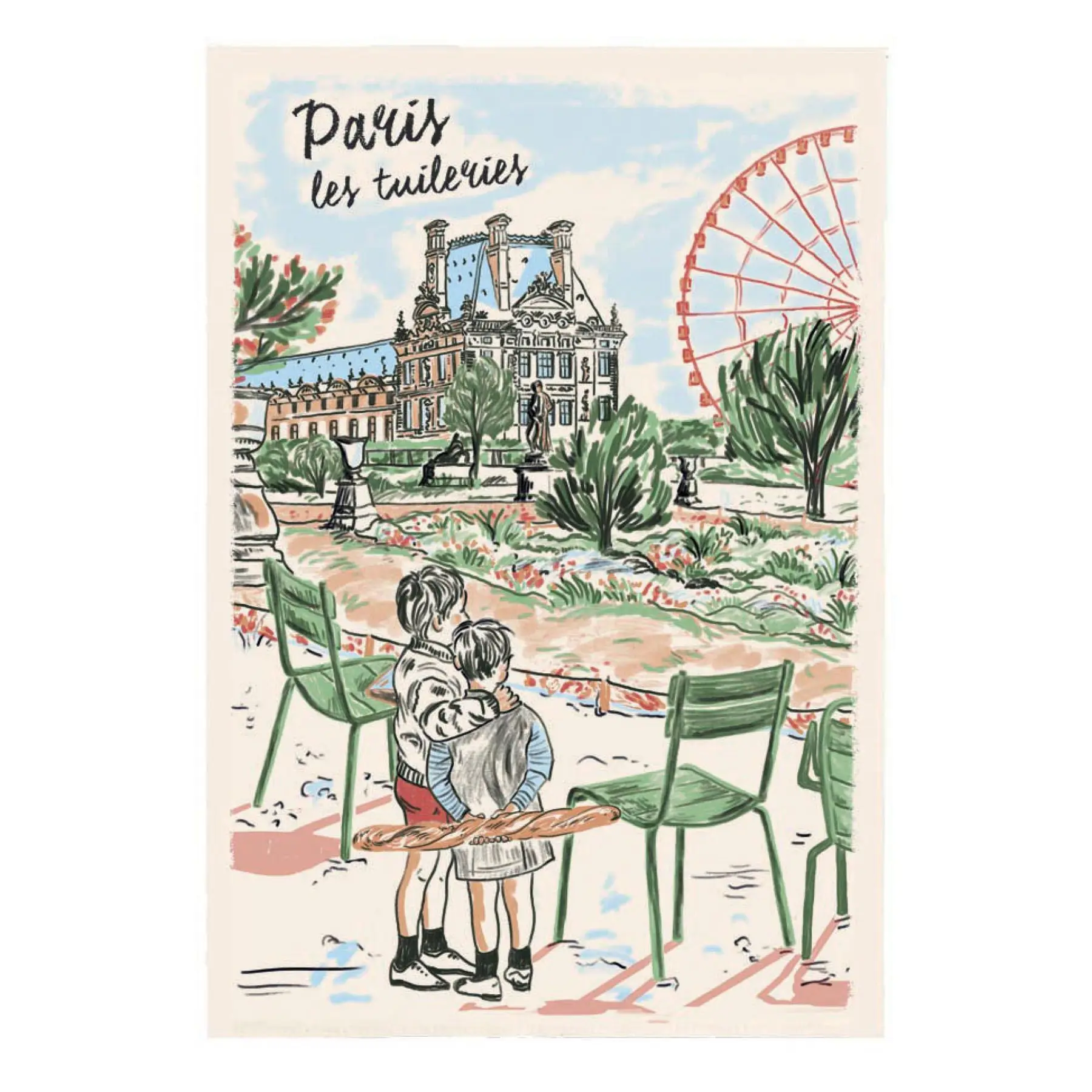 Torchon paris les tuileries Winkler Torchon paris les tuileries Winkler