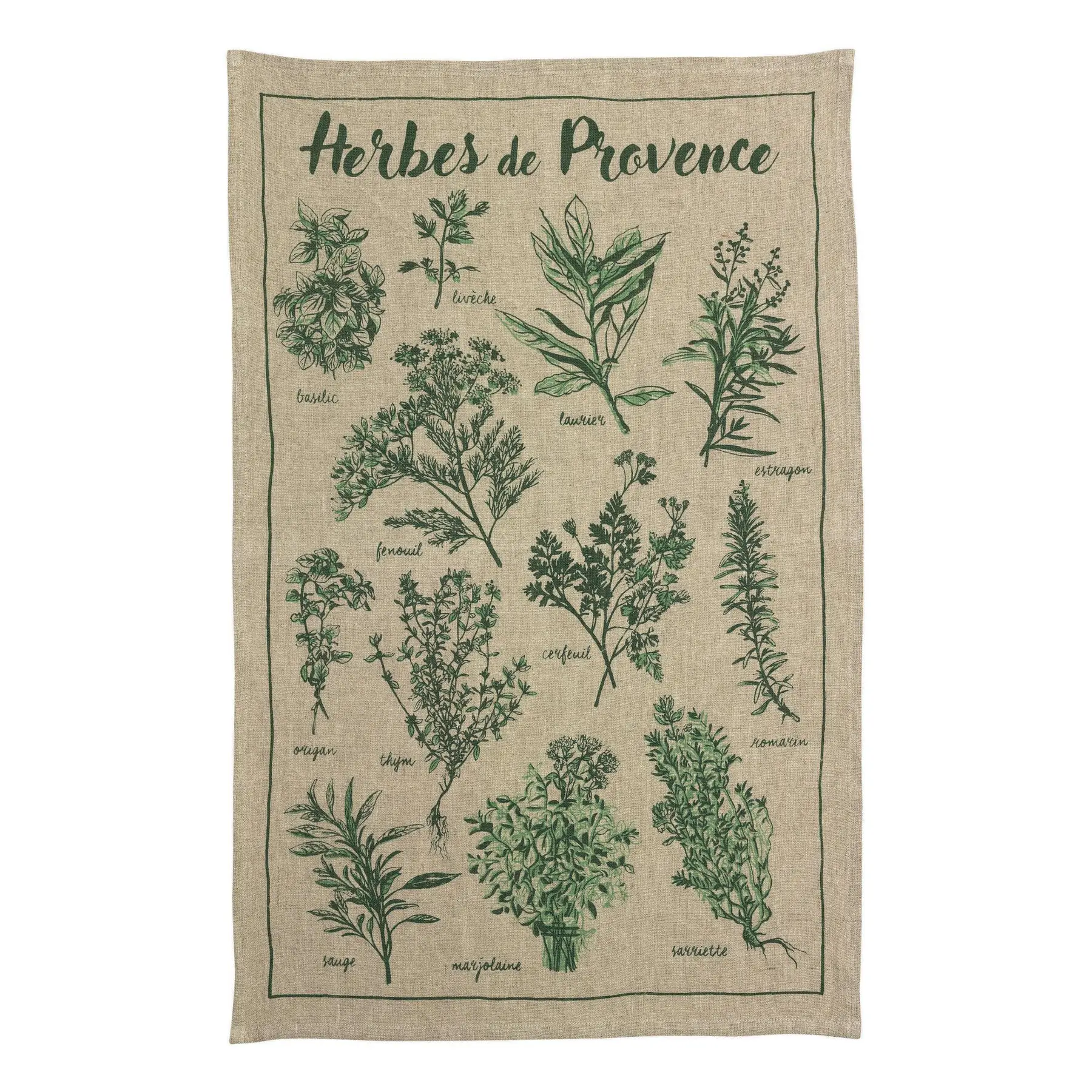 Torchon les herbes Winkler