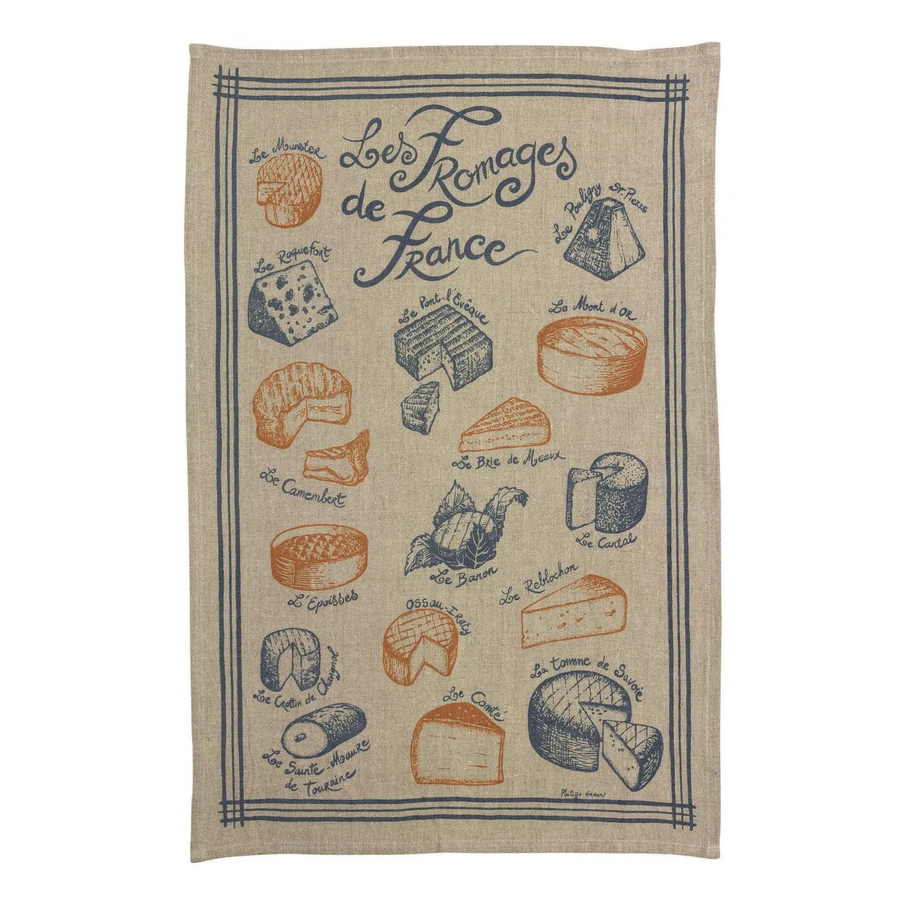 Torchon les fromages Winkler