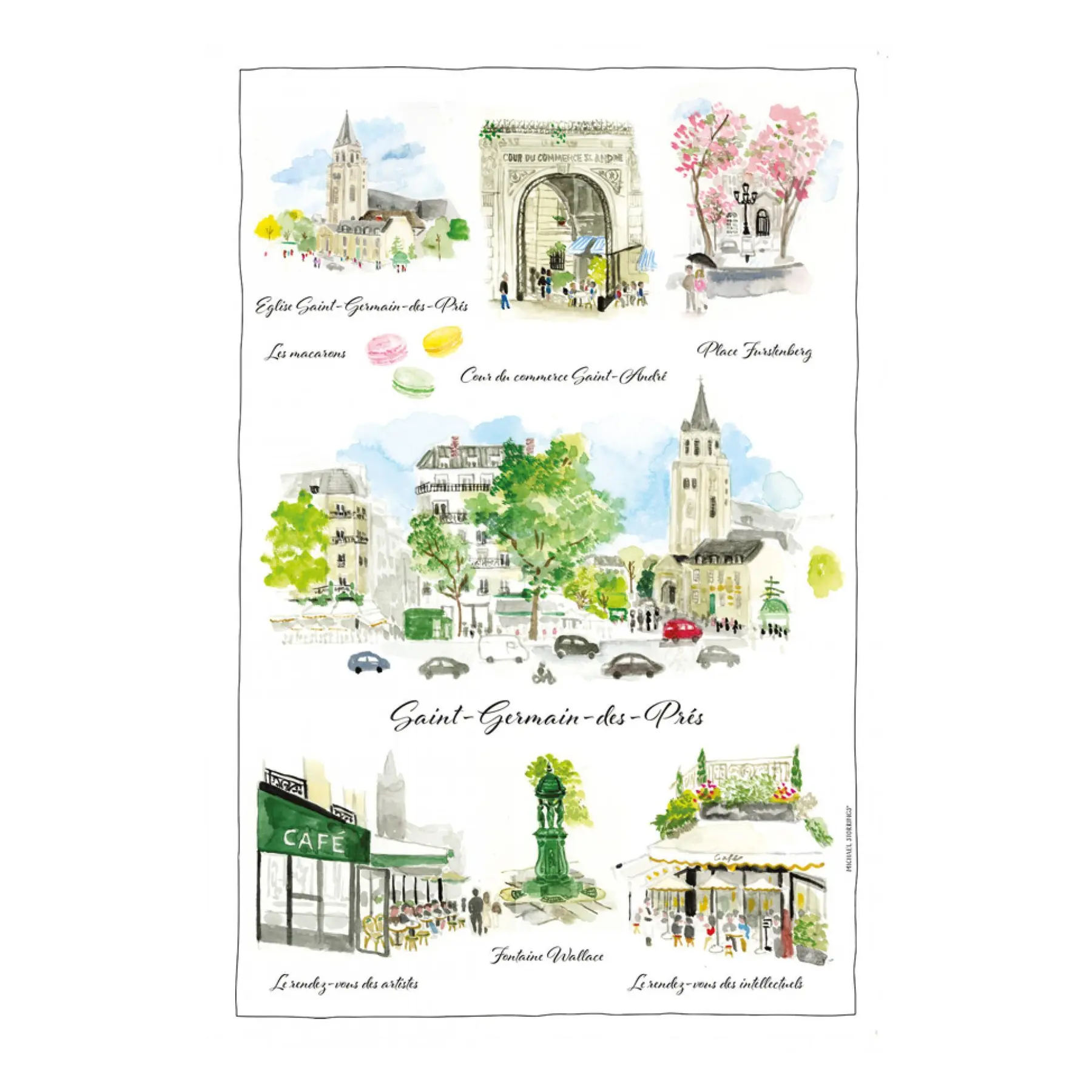 Torchon Winkler St Germain Des Près
