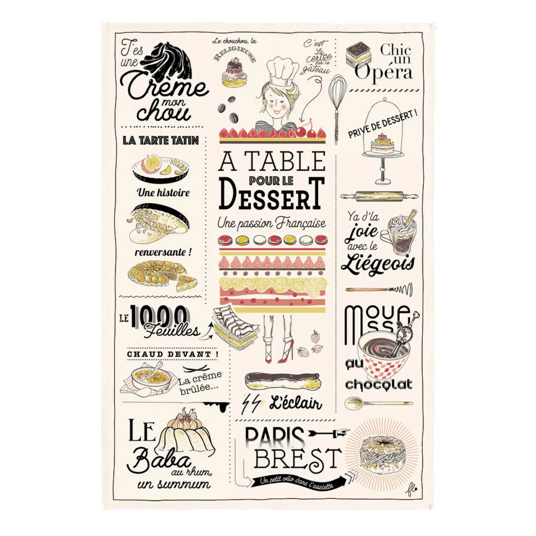 Torchon - Les Desserts Français Winkler