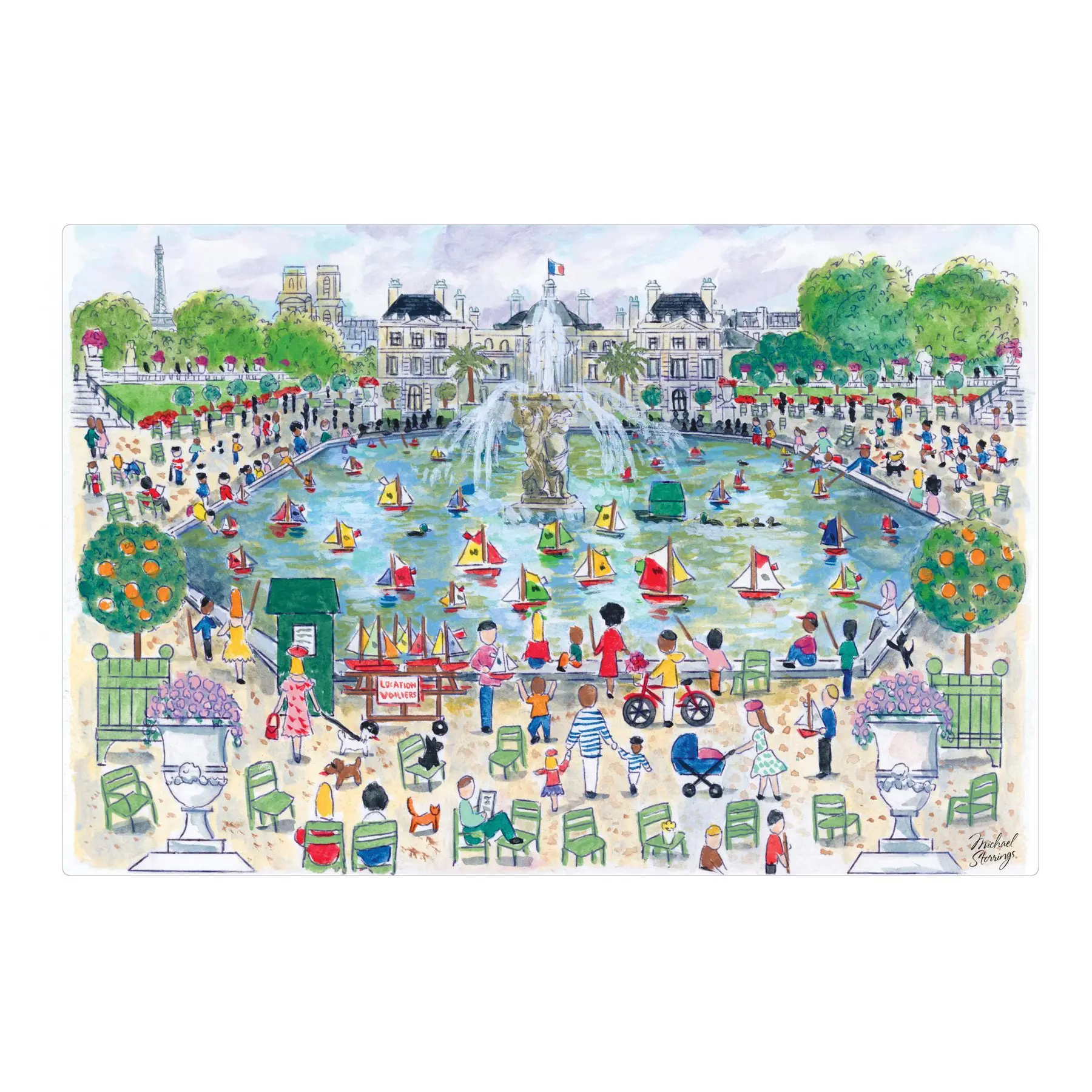 Tappetino Winkler Jardin Luxembourg