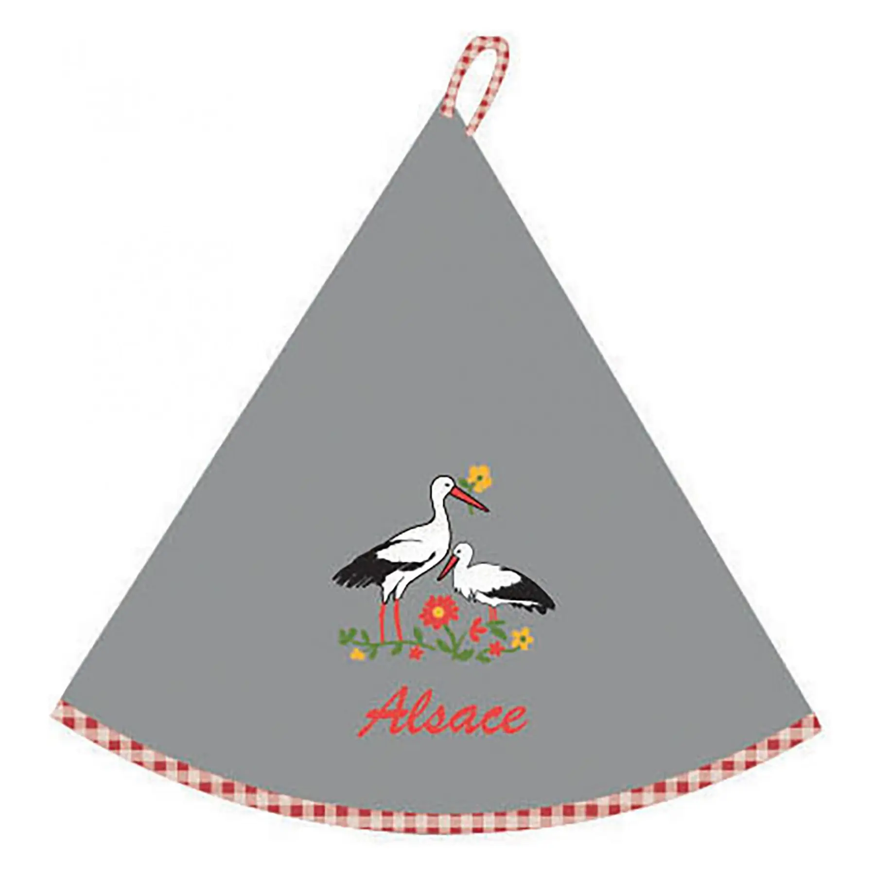 Asciugamano rotondo blom alsace Winkler