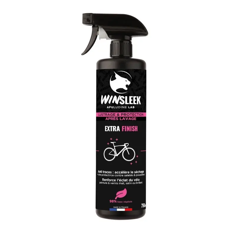 Prodotto per la cura della bicicletta Winsleek Lustrage et Protection après Lavage