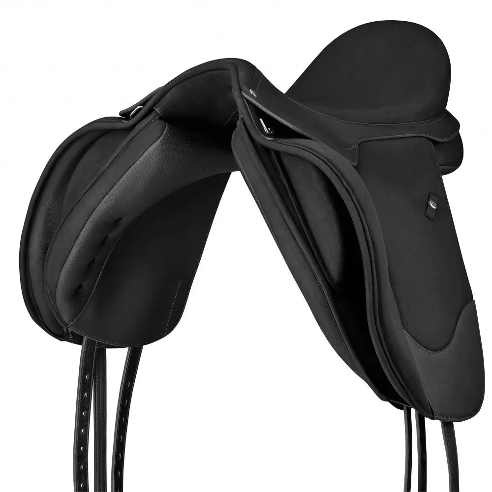 Wintec Schwarz Dressursattel Für Pferde Isabell Icon