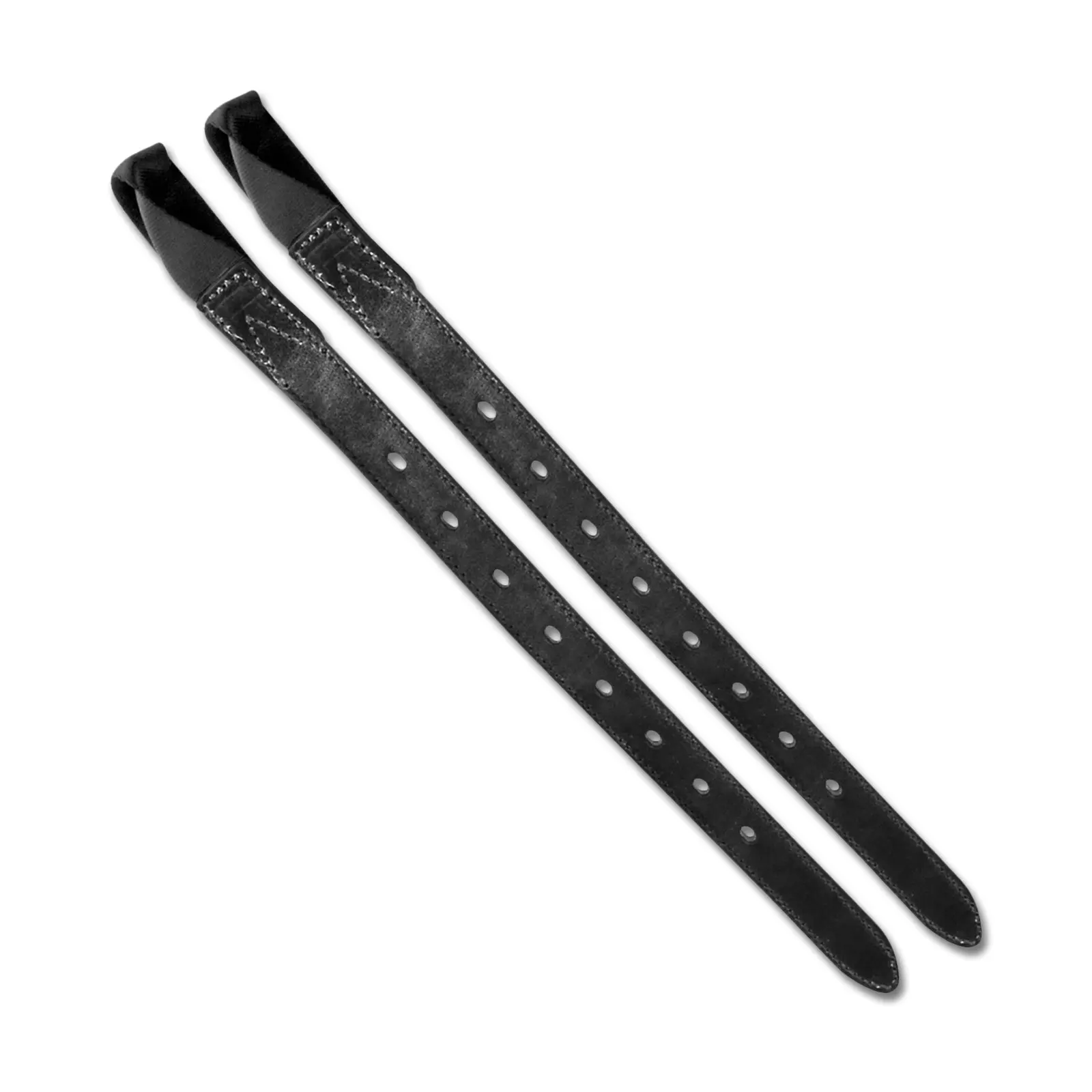 Wintec Schwarz Leder-Gegenzügel Für Pferde