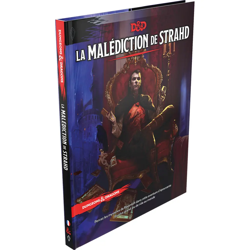Wizards Of The Coast Multicolore Jeux De Société Avec Des Rôles La Malédiction De Strahd (Ed. Wotc) Dungeons & Dragons 5 - Image 1