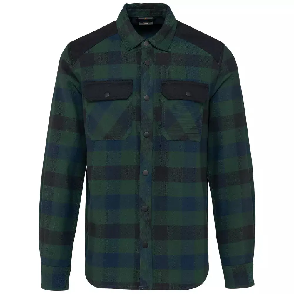 Camicia a quadri con tasche WK. Designed To Work