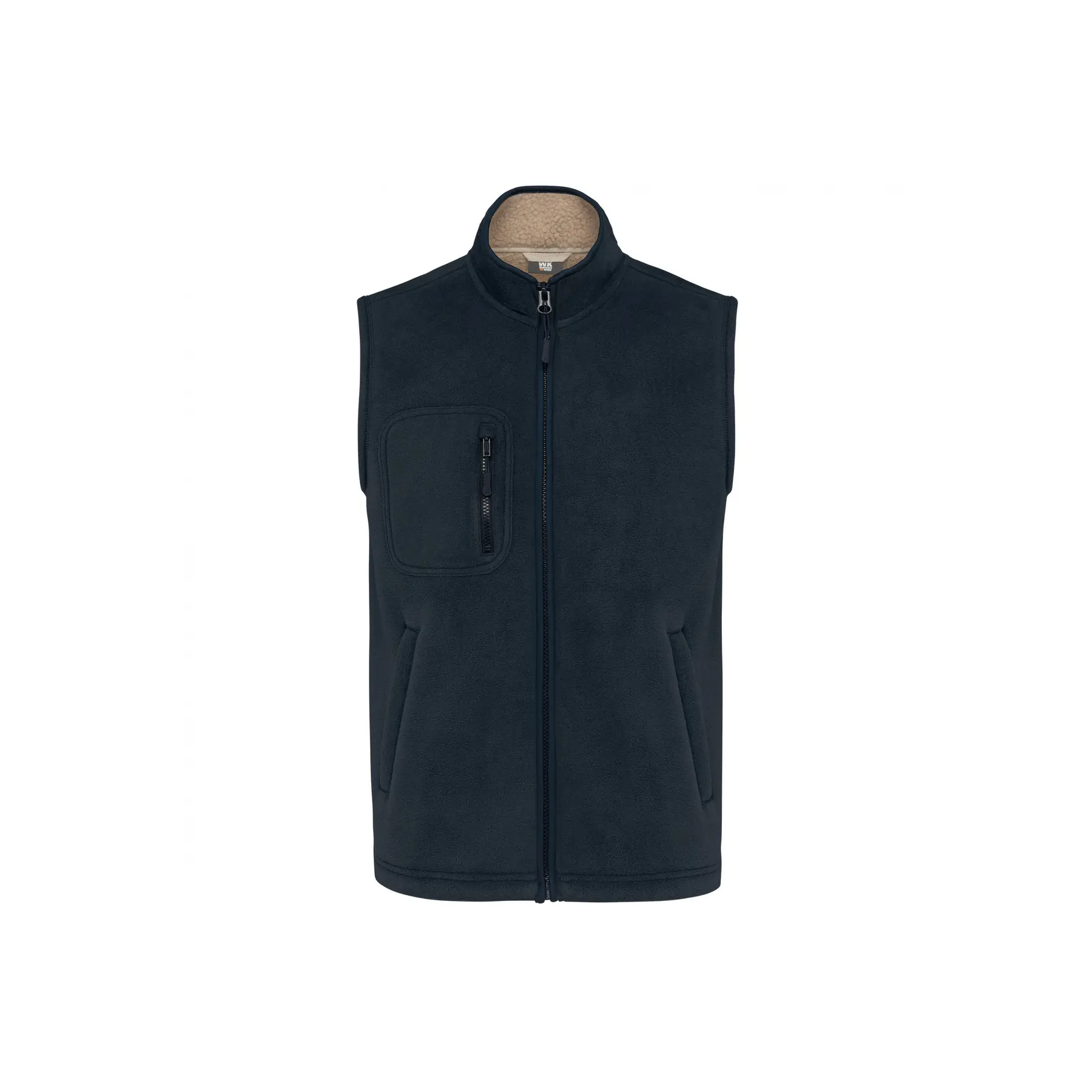 Gilet foderato in pile WK. Designed To Work Sherpa