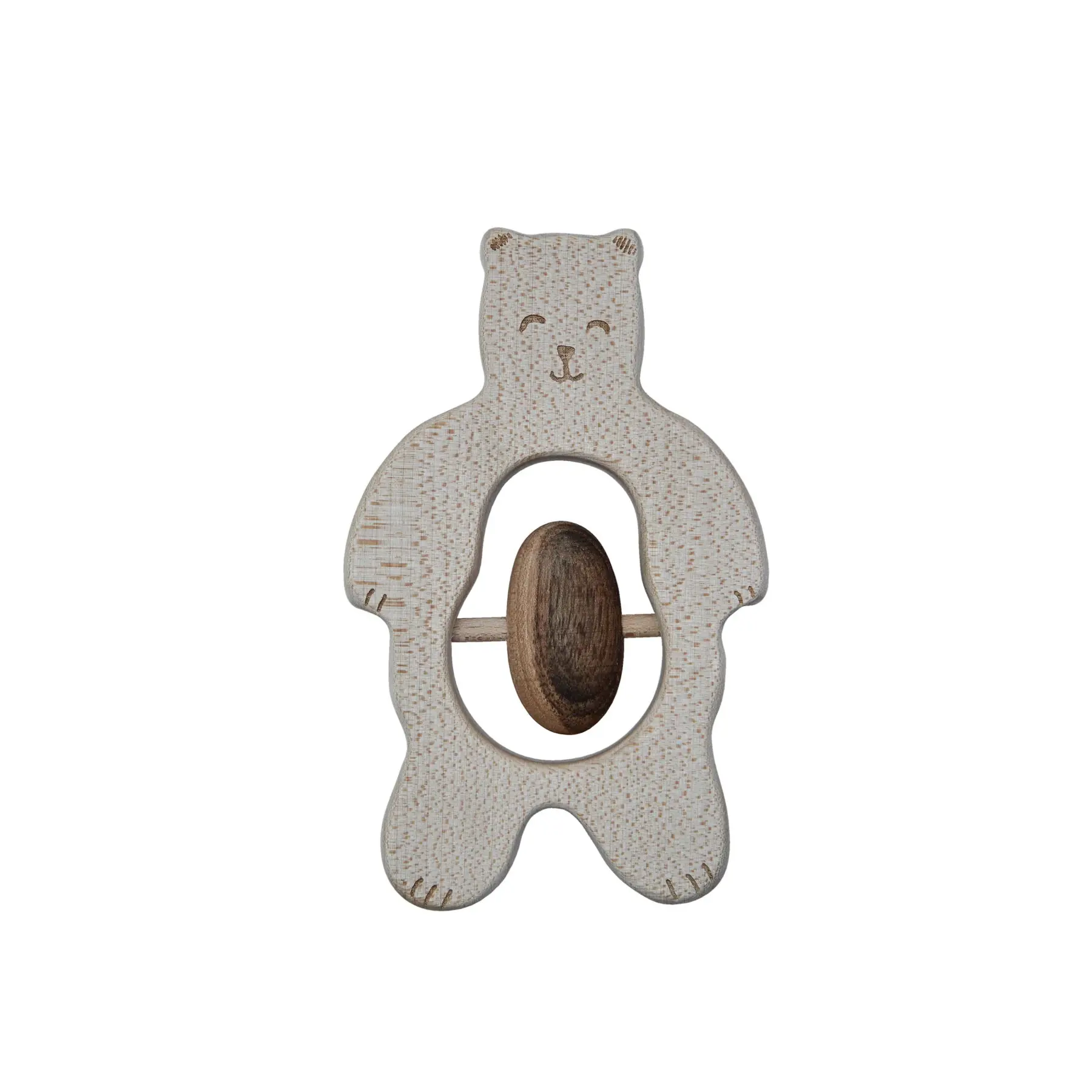 Rassel Wooden Story Smily Bear