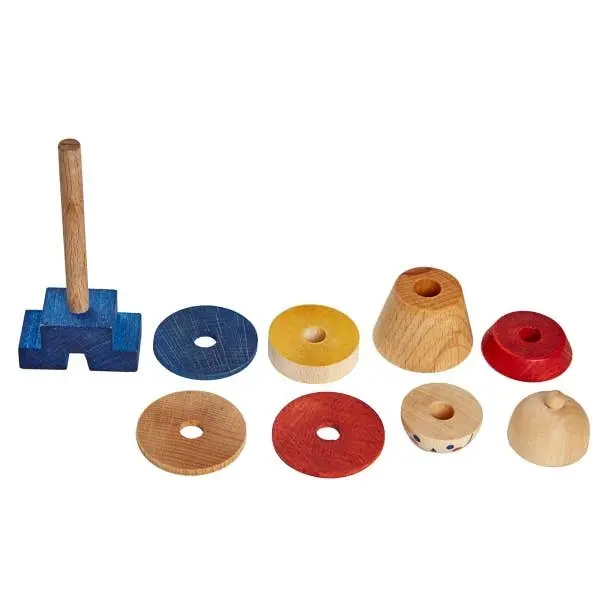 Jeu d'empilage Wooden Story Stick Fig No.06