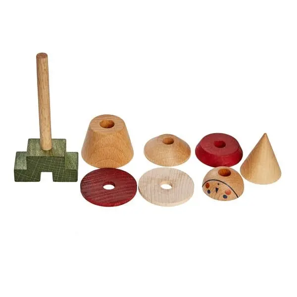 Jeu d'empilage Wooden Story Stick Fig No.04