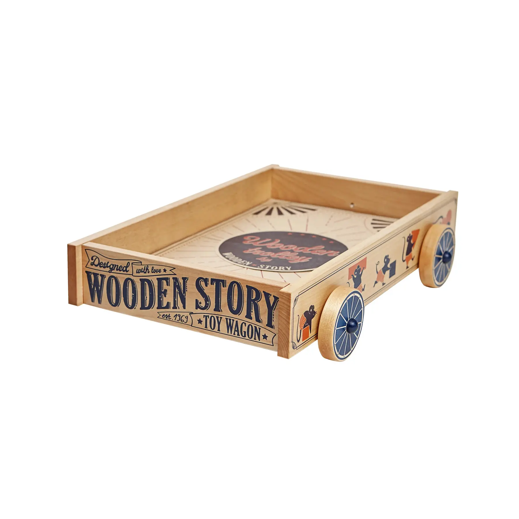 Holzwagen Wooden Story