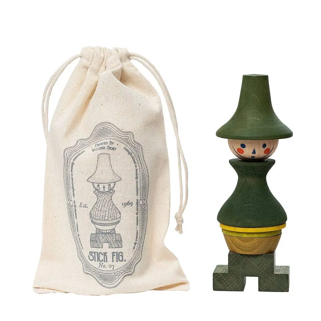 Jeu d'empilage Wooden Story Stick Fig No.07