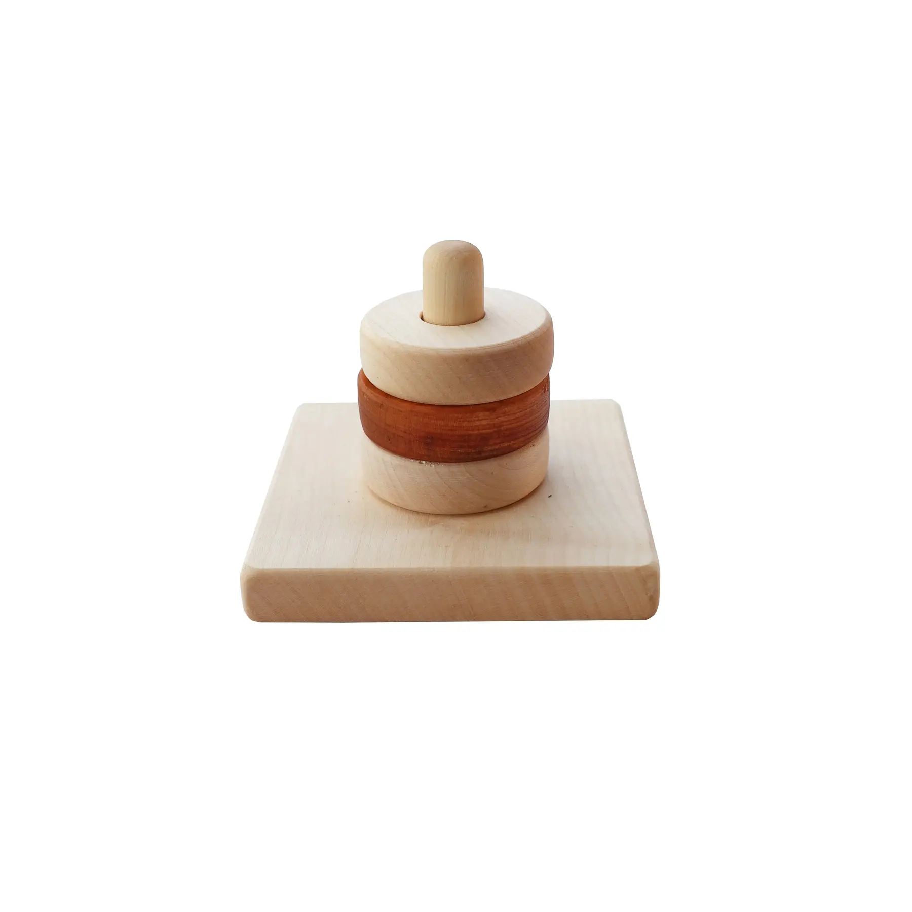 Vertikales Stapelspiel Wooden Story Montessori