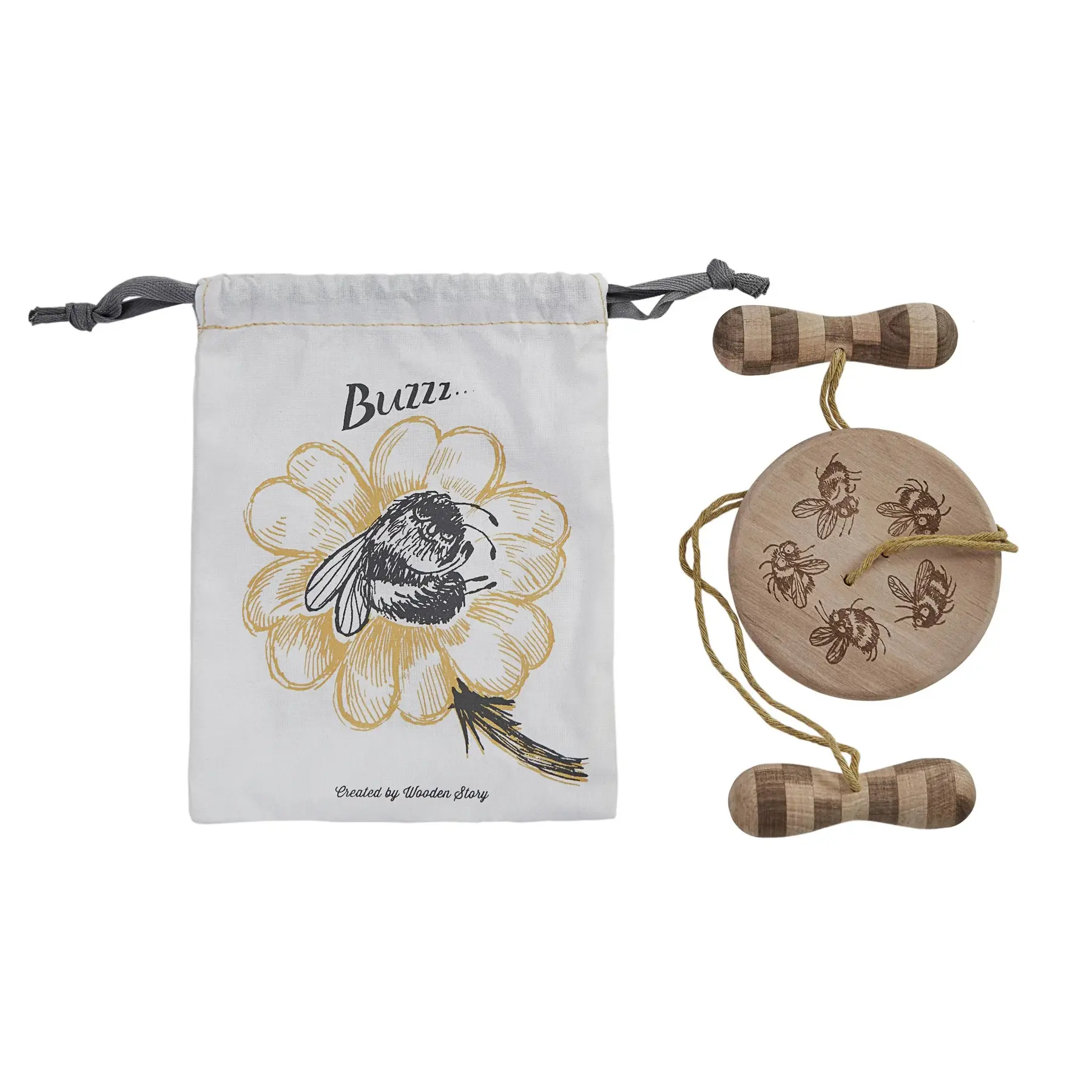 Disque tourbillonnant Wooden Story Buzz