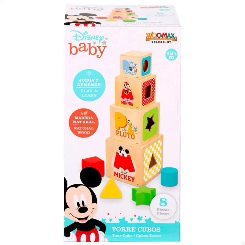 Cube d'activité Woomax Disney (x8)
