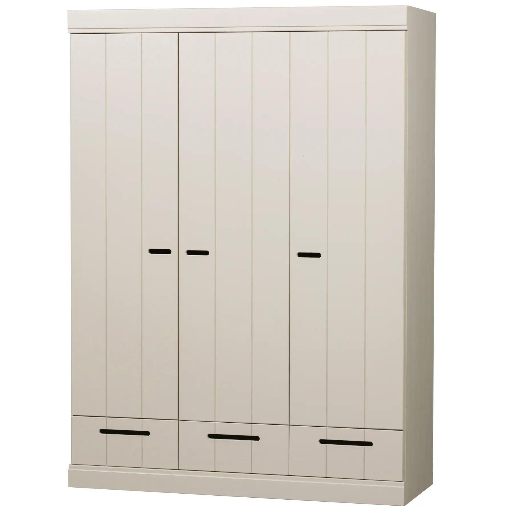 Armoire 3 portes + tiroirs Woood Connect Dust Armoire 3 portes + tiroirs Woood Connect Dust