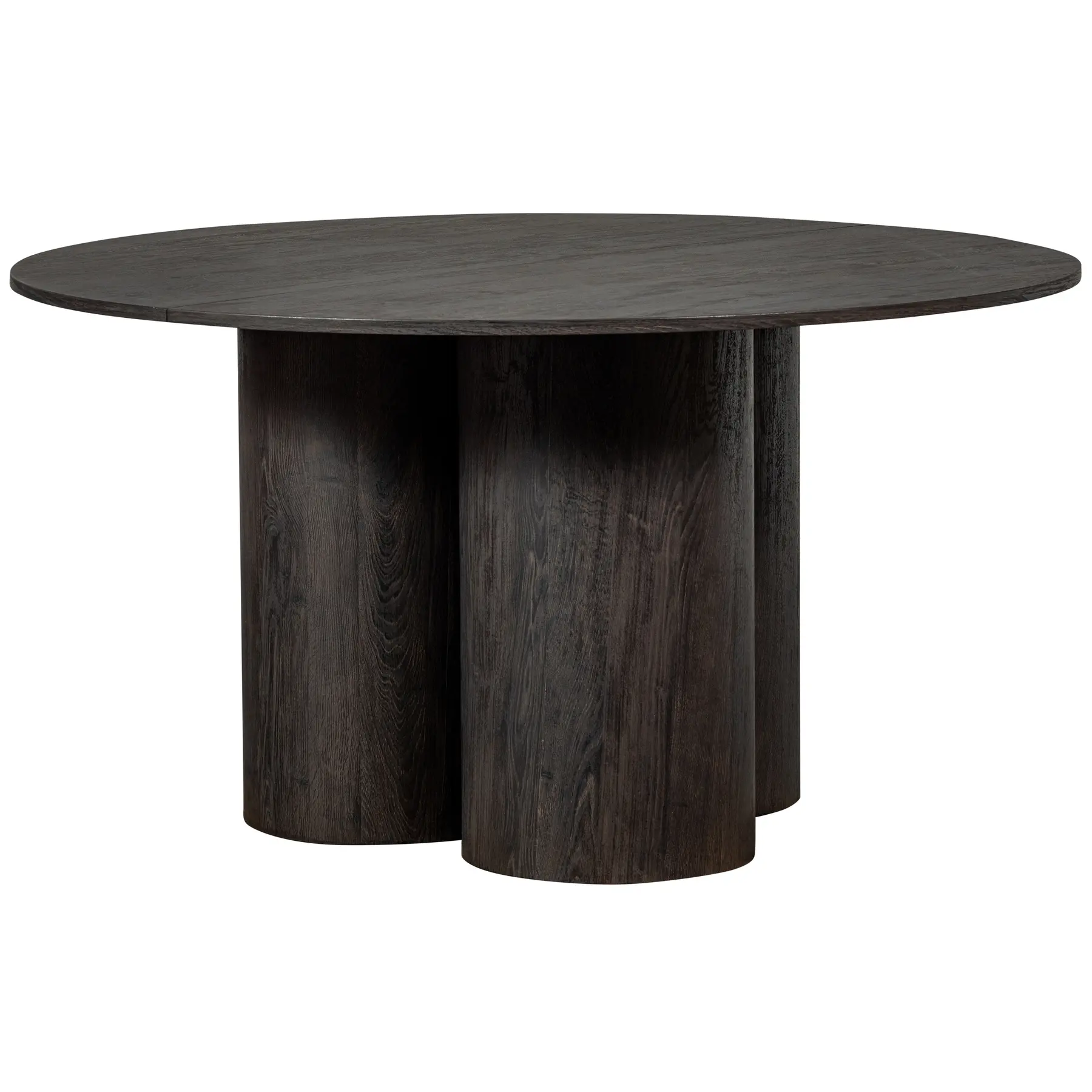 Table à manger rond avec 3 pied MDF Woood Oona Table à manger rond avec 3 pied MDF Woood Oona