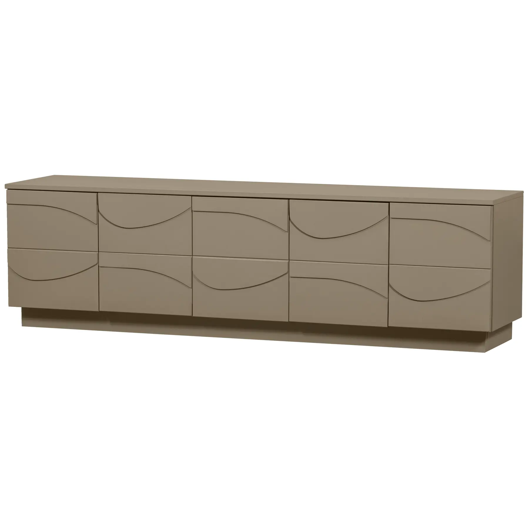 Meuble TV pin Woood Teo Mud [Fsc]