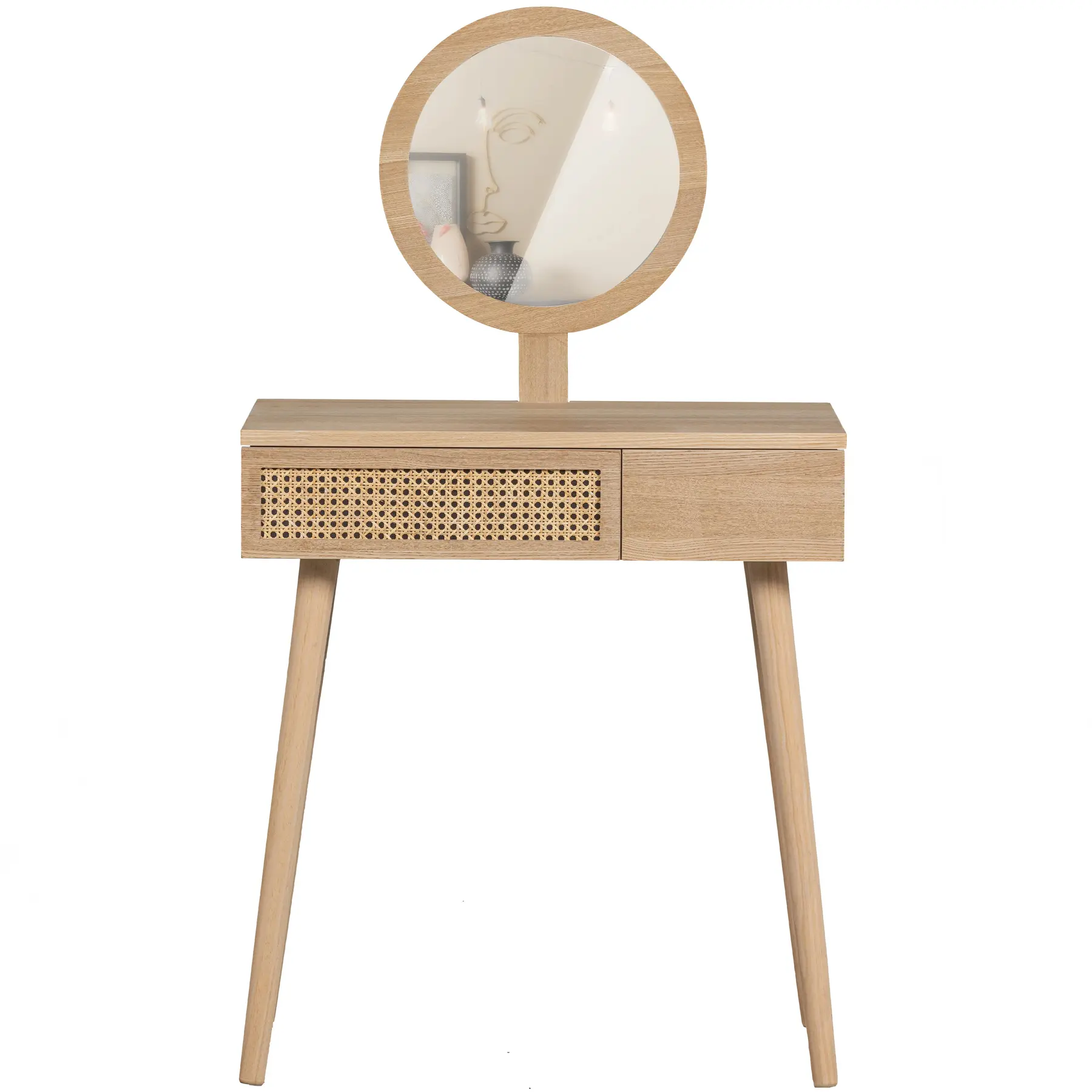 Table de toilette ou hall en bois naturel Woood Soof Table de toilette ou hall en bois naturel Woood Soof