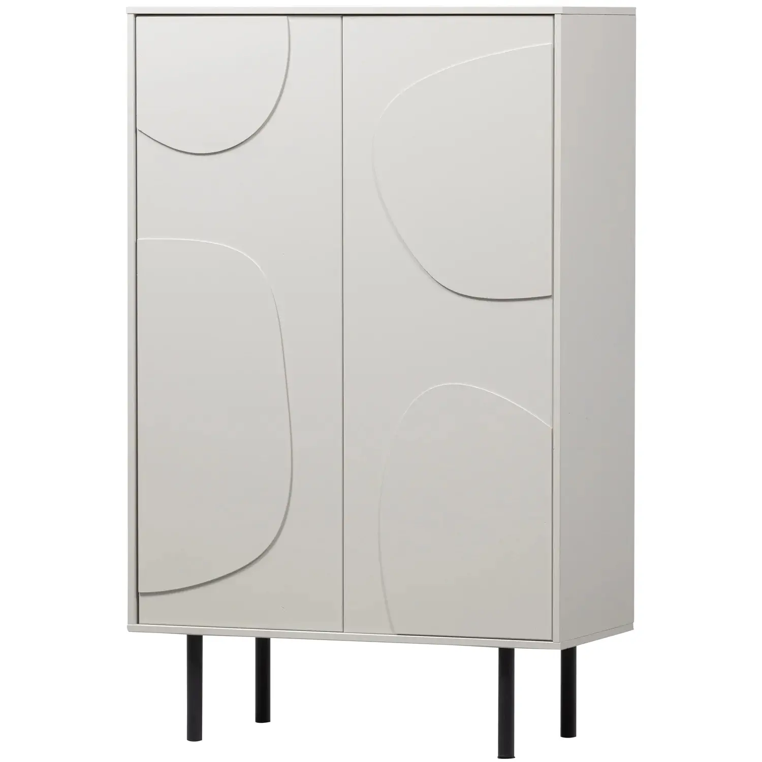Armoire de rangement en pin brouillard Woood Cadiz Armoire de rangement en pin brouillard Woood Cadiz