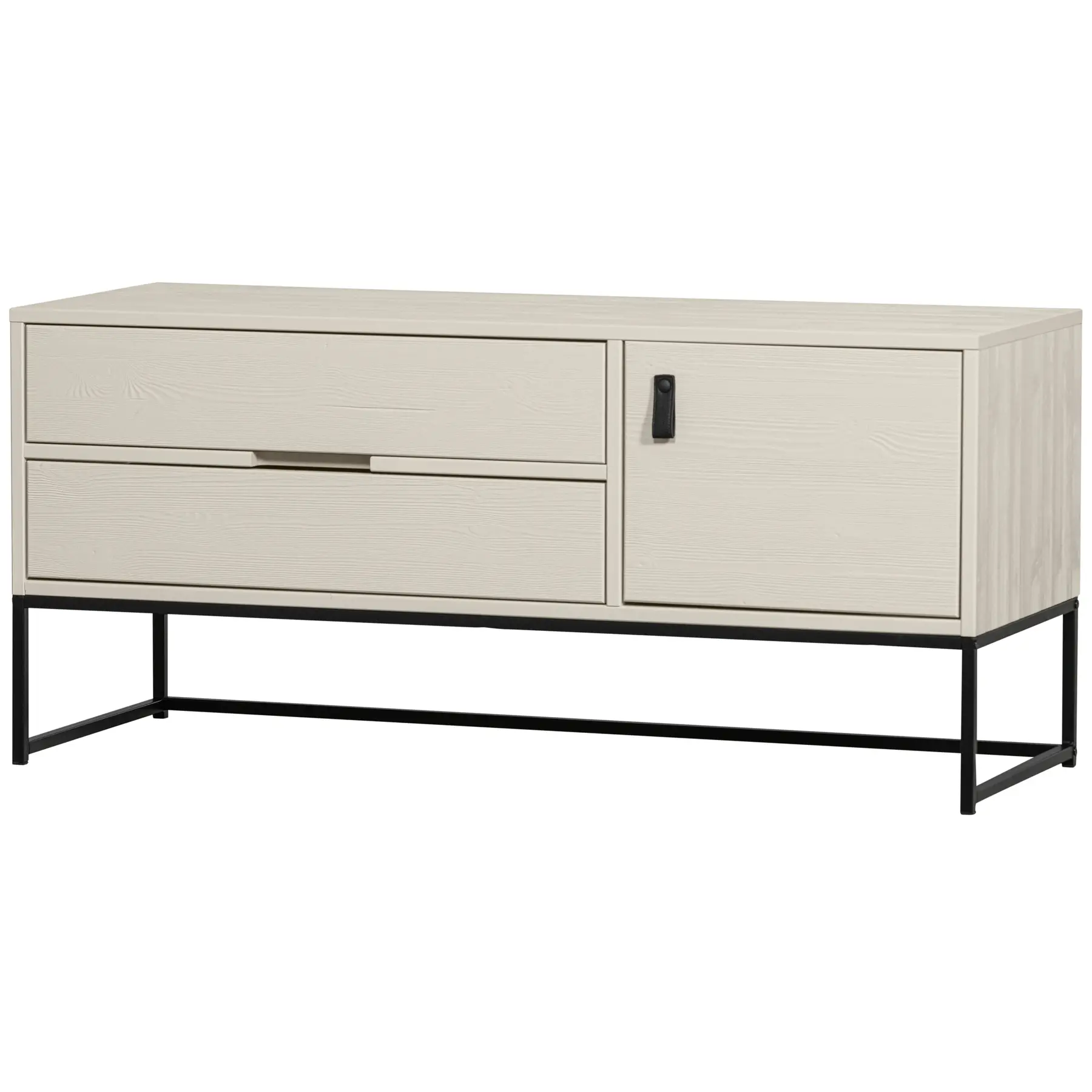 Meuble TV pin Woood Silas 120 cm