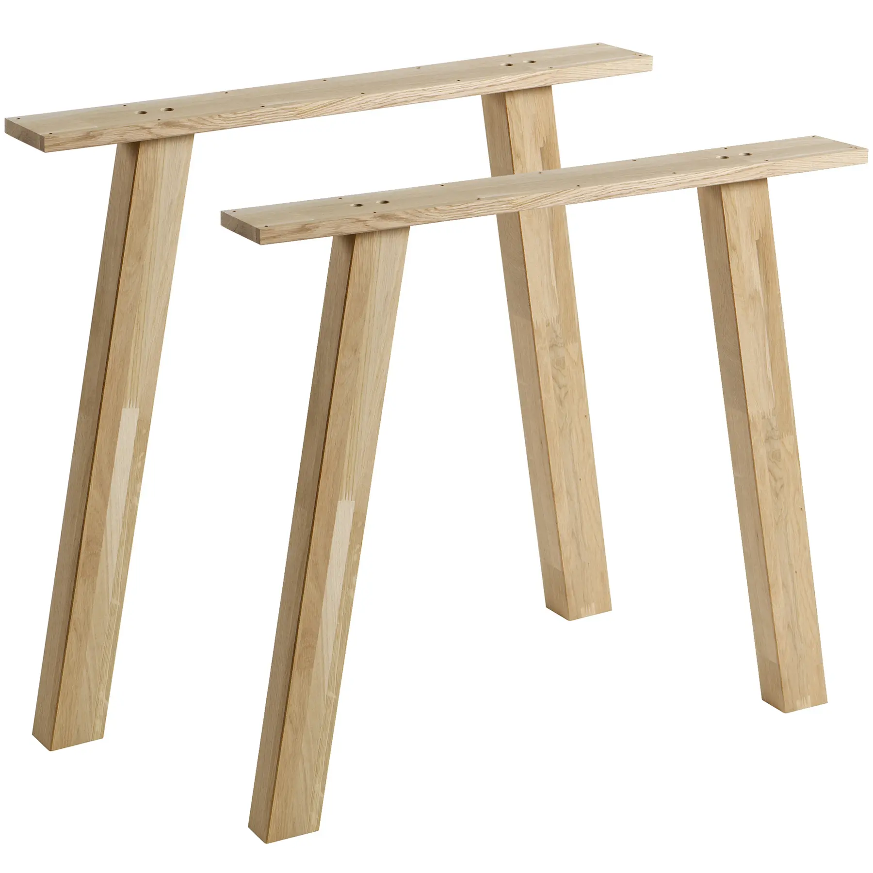 Tischgestell aus massiver Eiche Woood Tablo (x2)