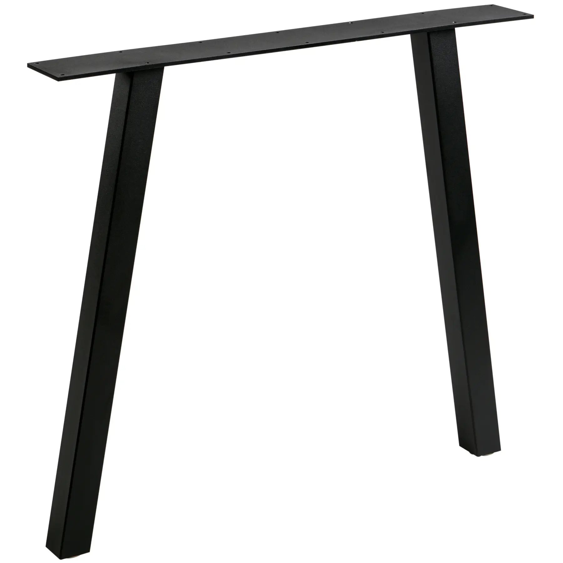 Woood Schwarz Tischbein Aus Metall