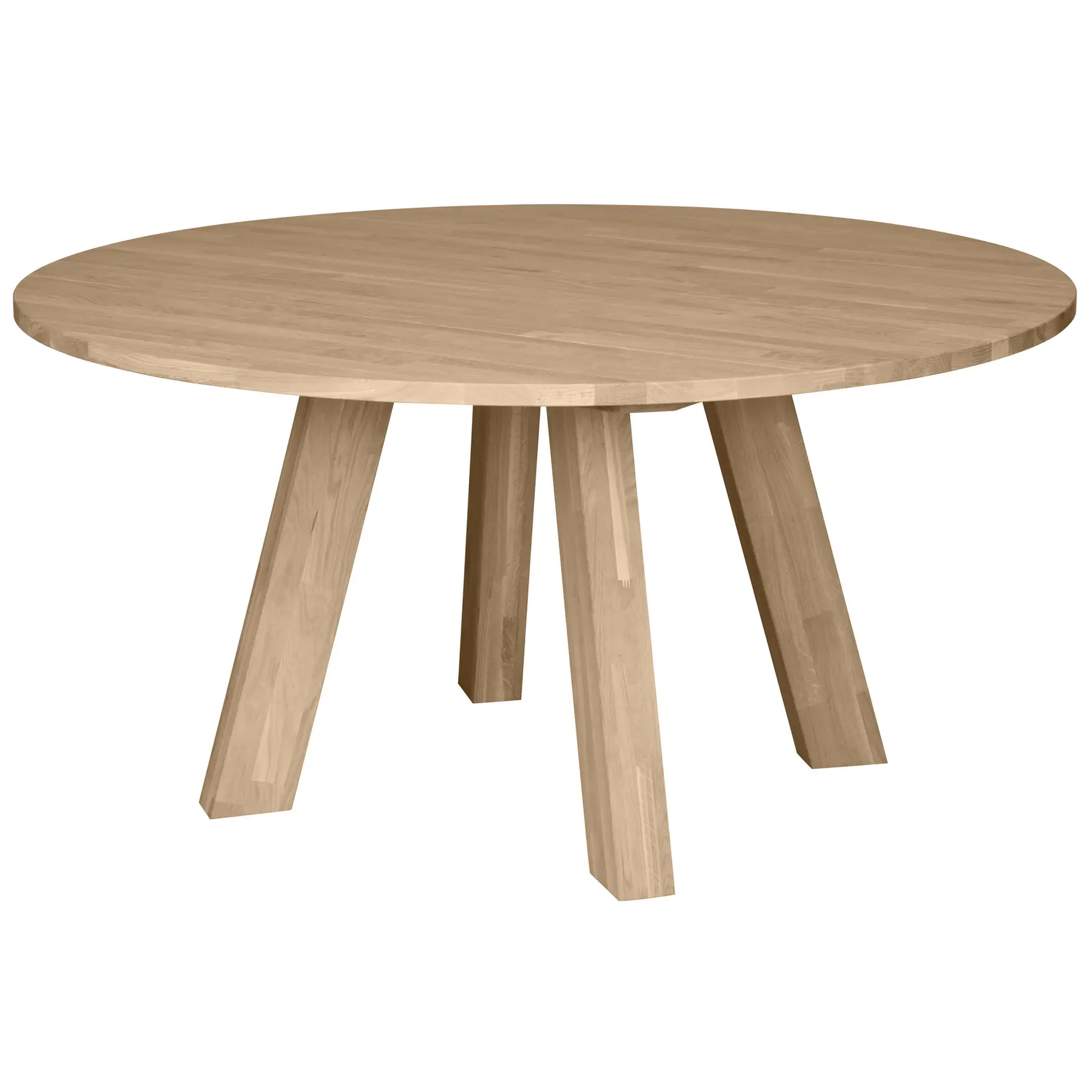 Table à manger en chêne naturel Woood Rhonda 150 cm Table à manger en chêne naturel Woood Rhonda 150 cm