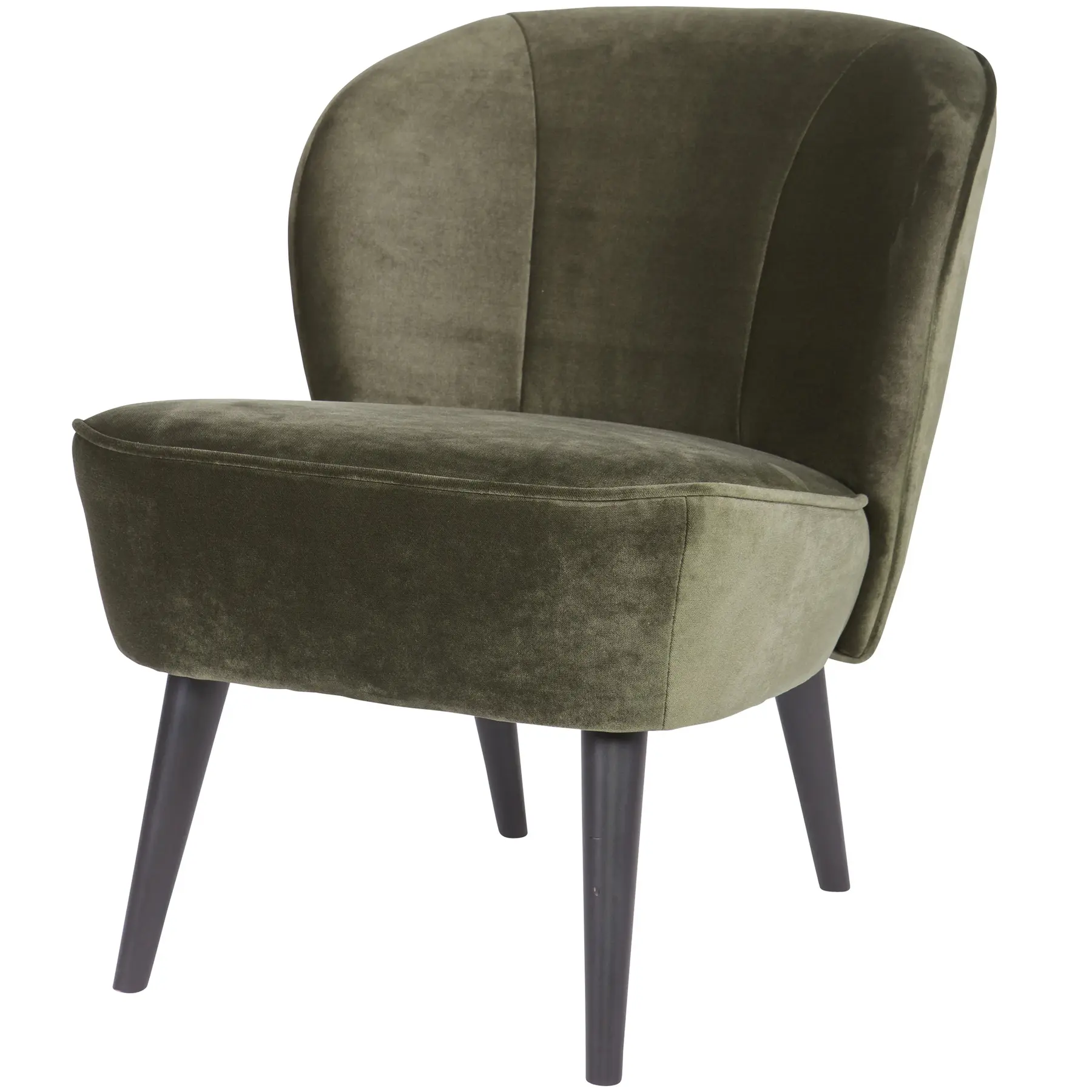 Fauteuil velours Woood Sara Fauteuil velours Woood Sara