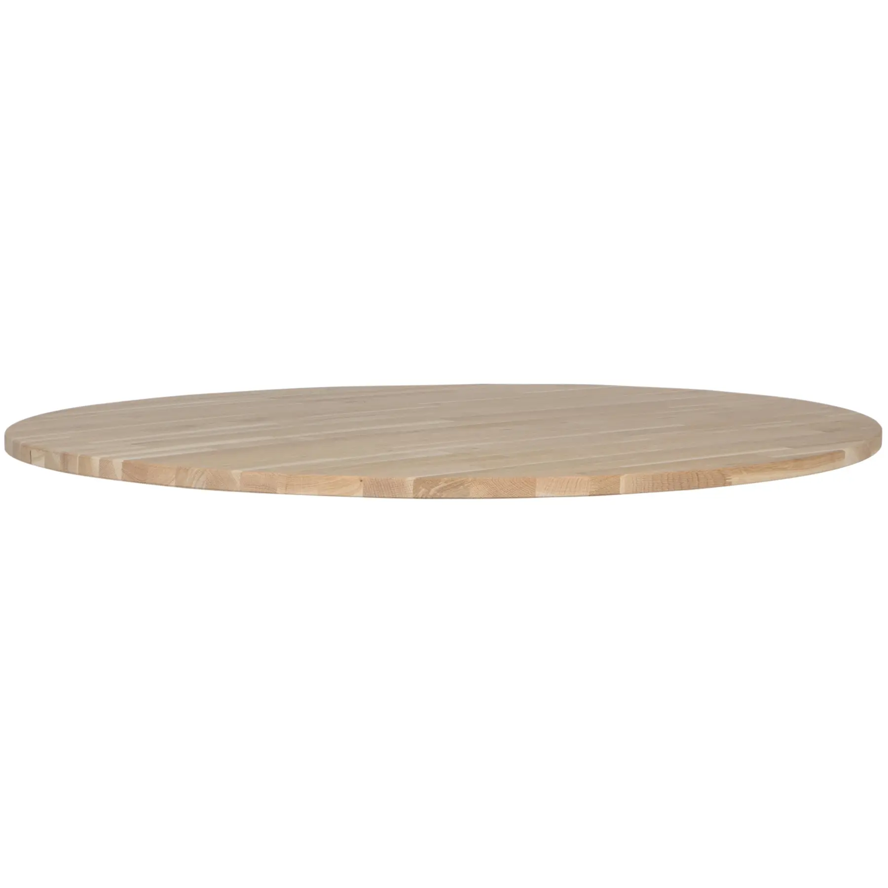 Plateau de table rond chêne massif Woood Tablo Plateau de table rond chêne massif Woood Tablo