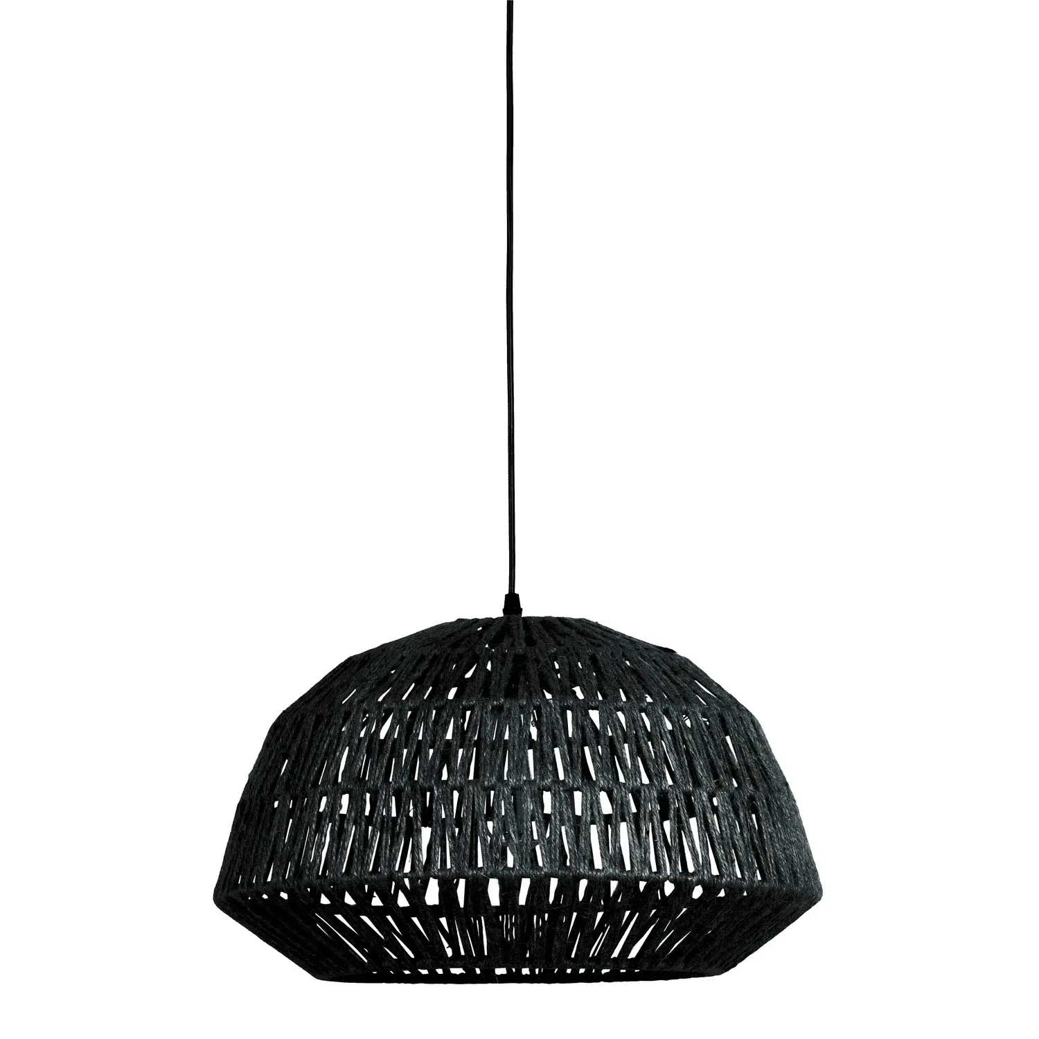 Lampe à suspension Woood Kace Jute Lampe à suspension Woood Kace Jute