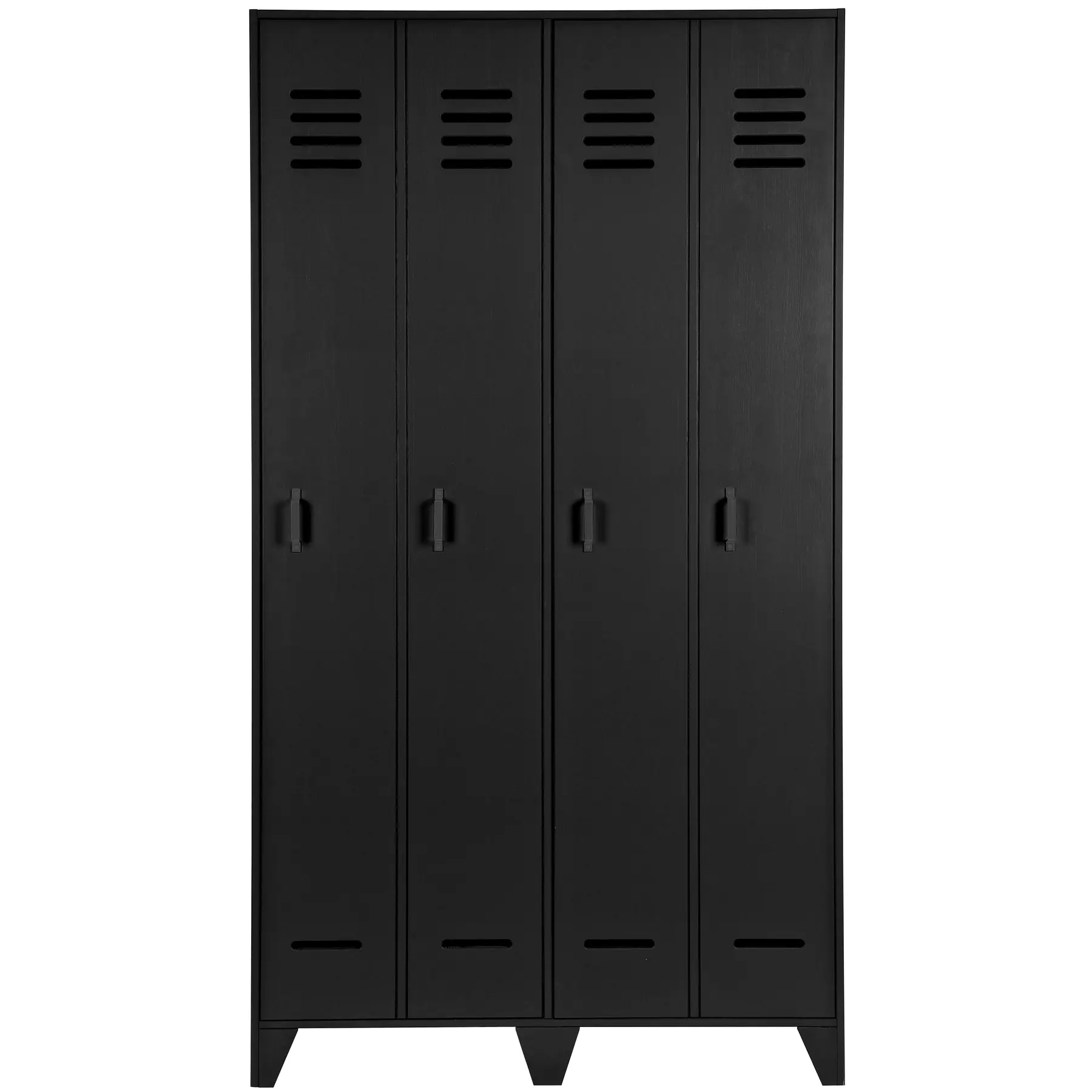 Armoire vestiaire 2 portes droites pin fsc Woood Stijn Armoire vestiaire 2 portes droites pin fsc Woood Stijn