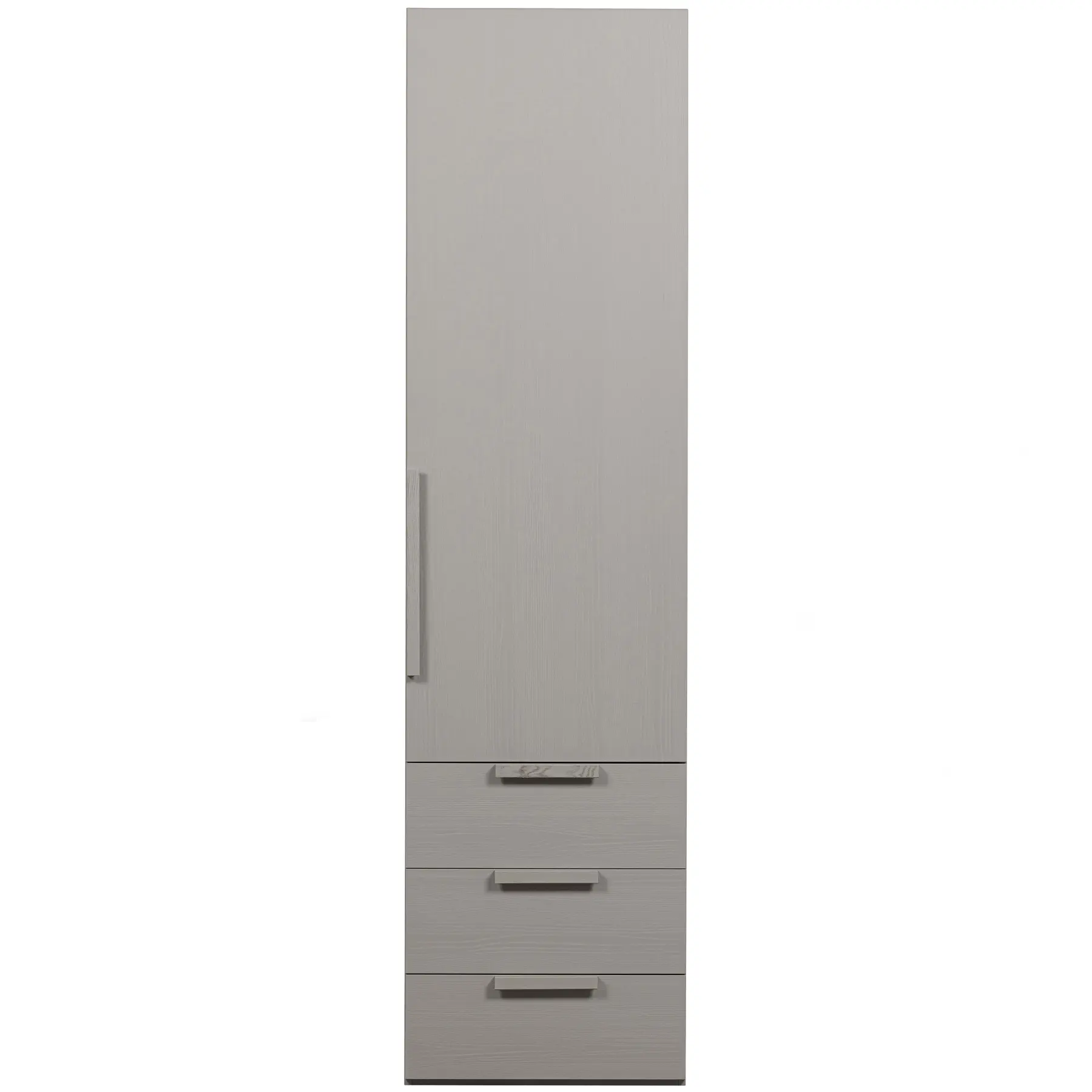 Kleiderschrank mit einer langen Tür und Griff Woood Rens 1