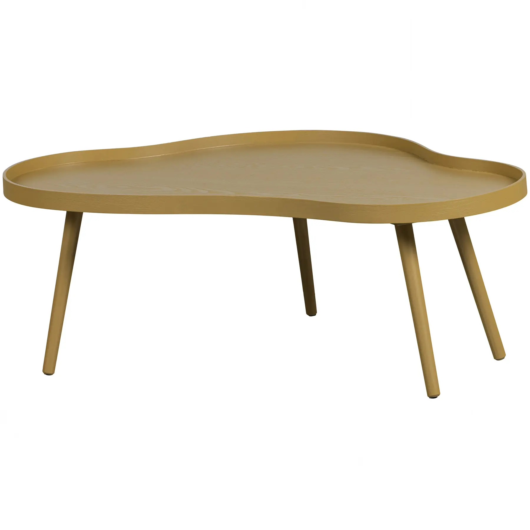 Table d'appoint en bois organique oblong Woood Mae Table d'appoint en bois organique oblong Woood Mae