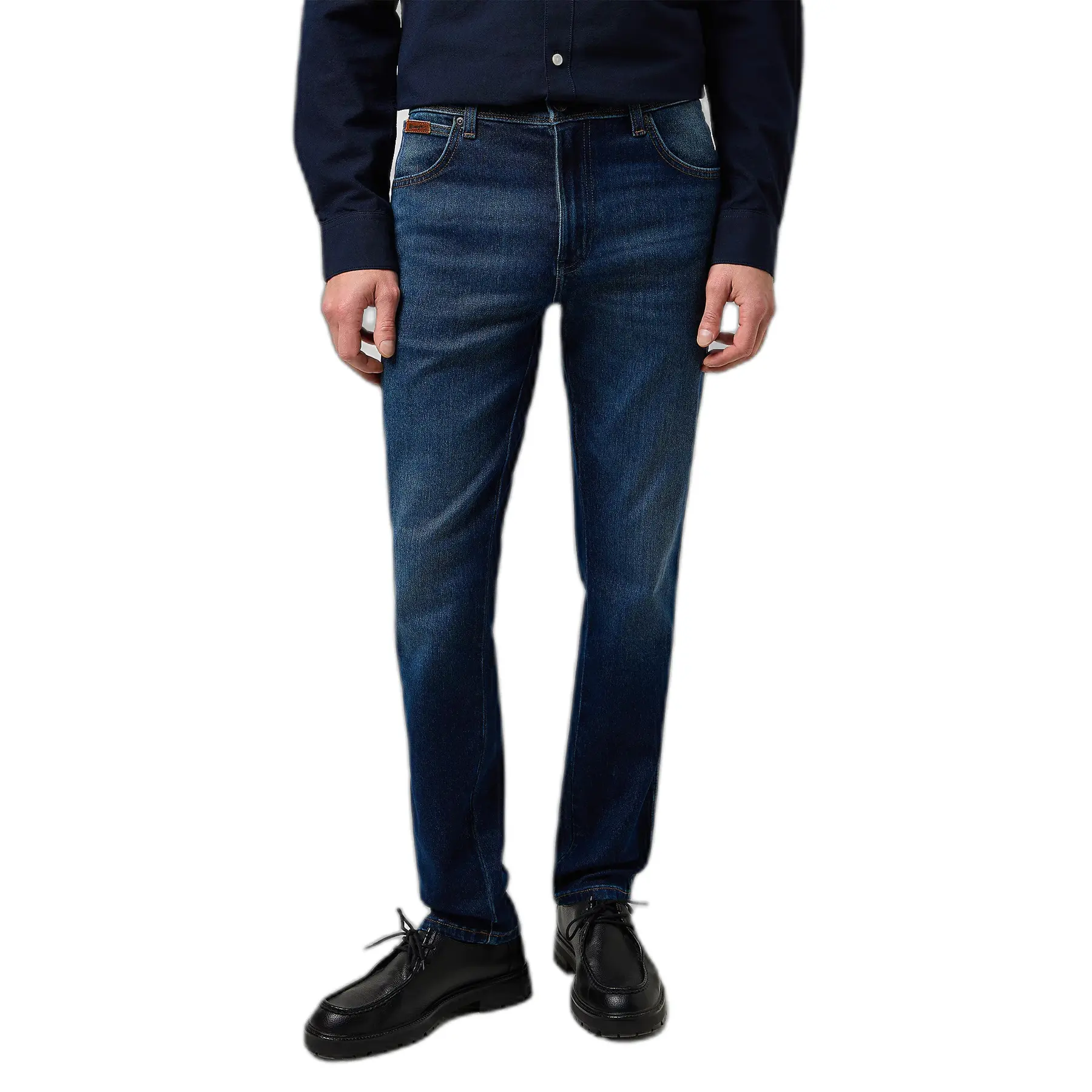 Wrangler Bleu Slim Jeans Texas