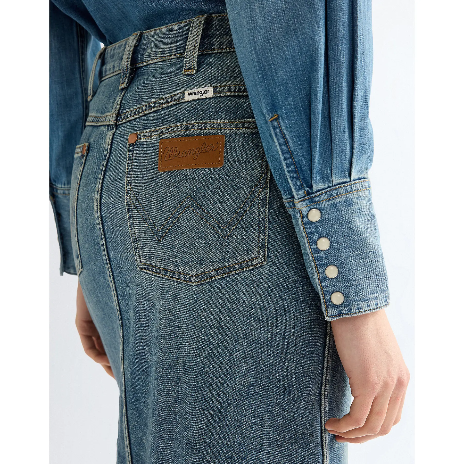 Gonna in denim da donna  Worn Legacy
