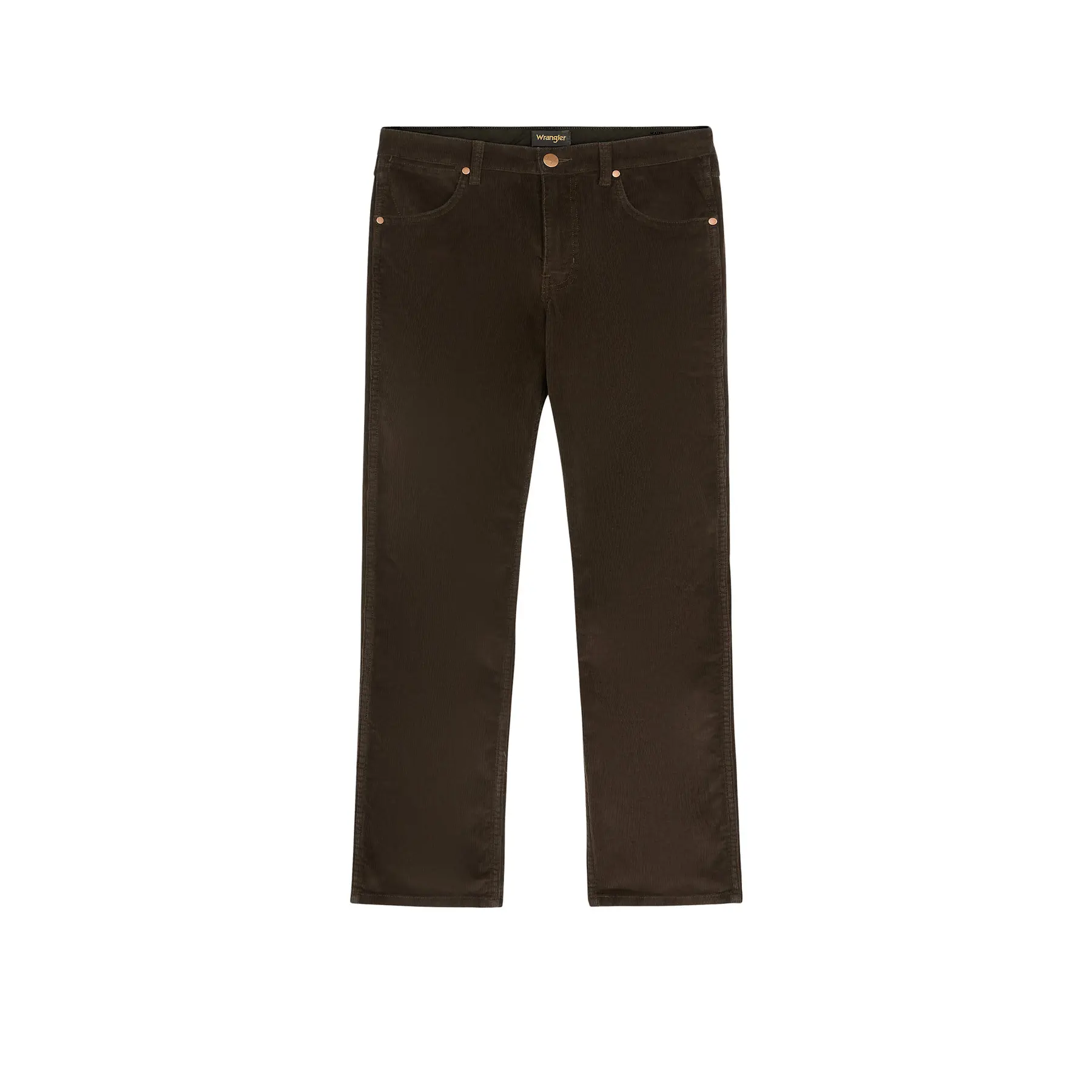 Wrangler Marron Gerade Jeans Greensboro Chocolate Torte