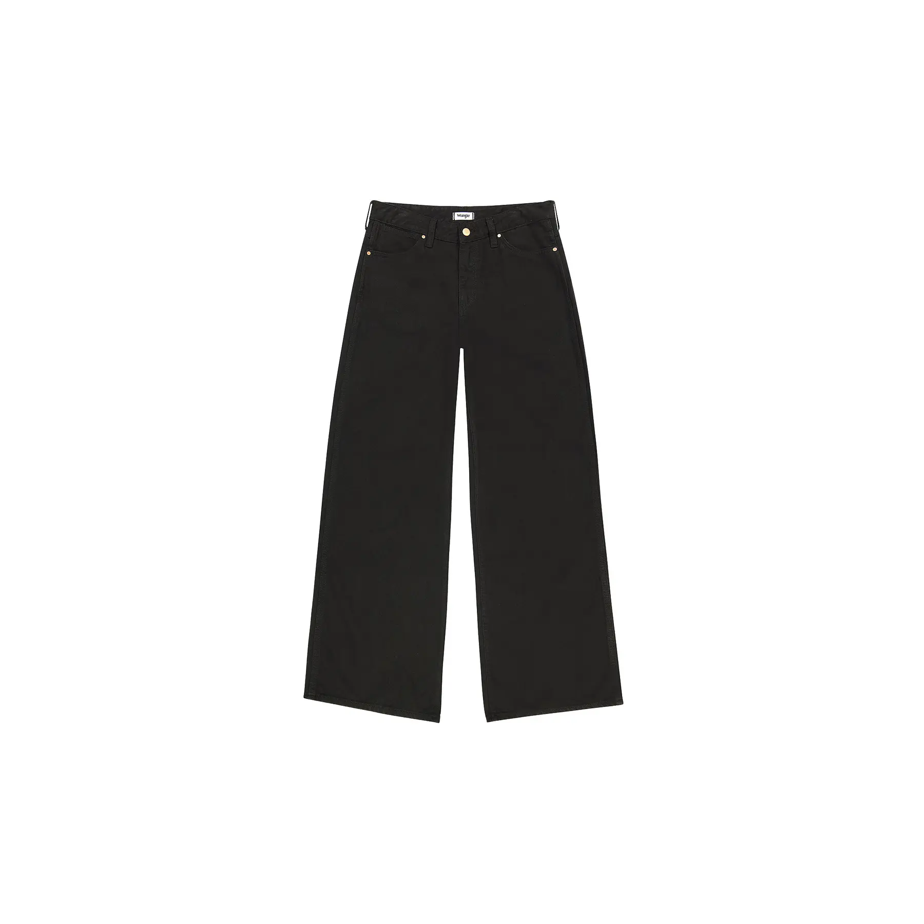 Wrangler Damen Schwarz Weite Jeans World