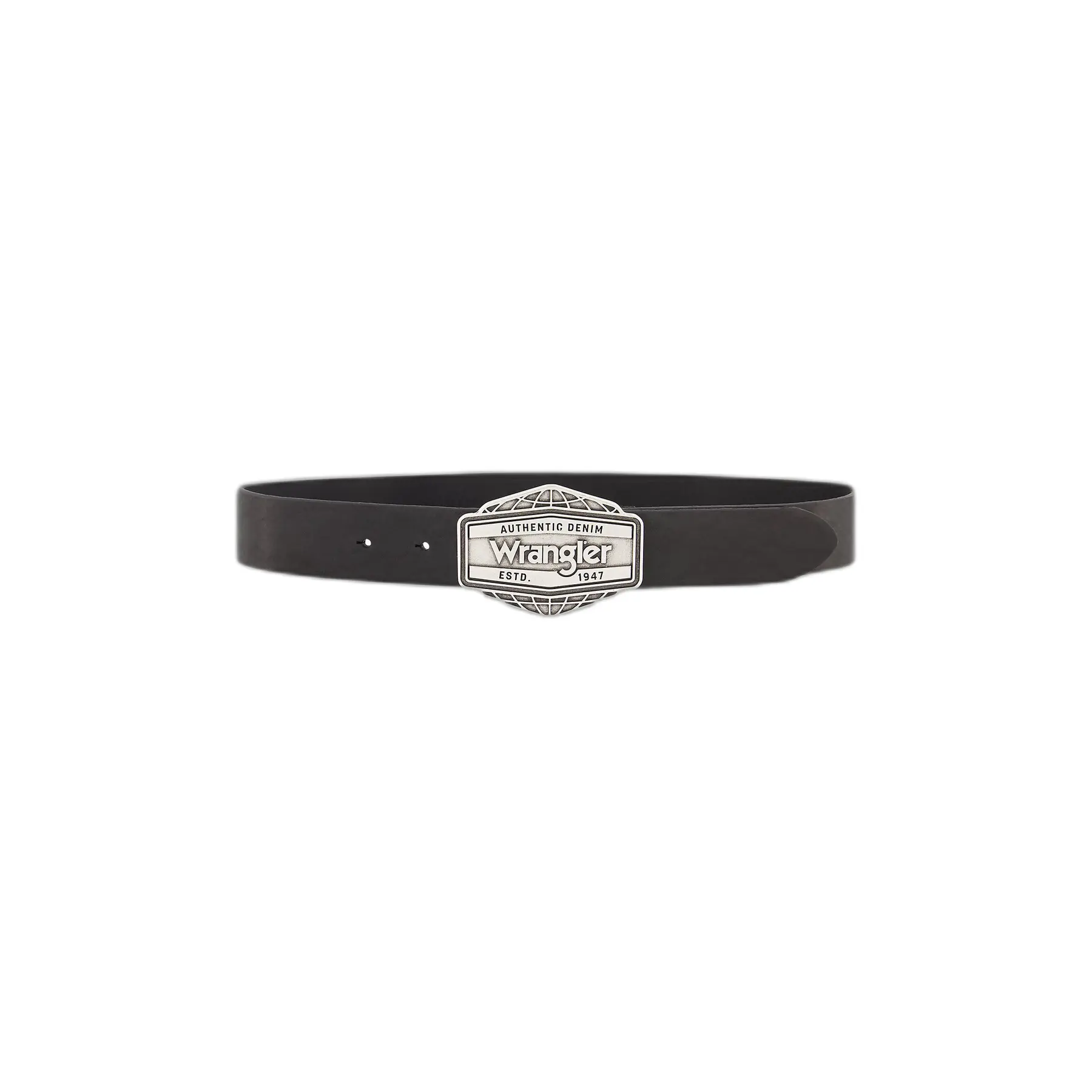 Wrangler Men's Black Large Buckle Belt