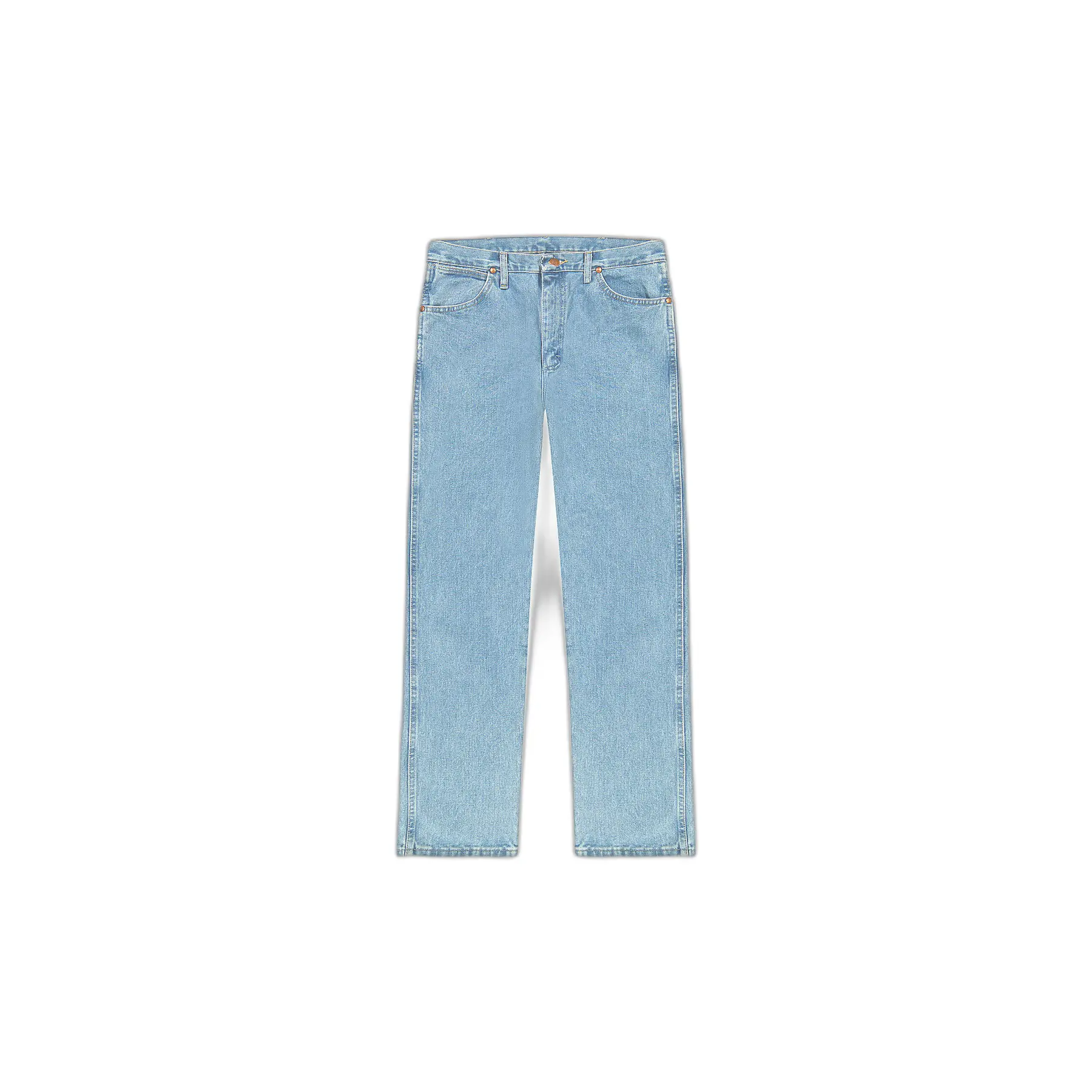 Wrangler 13MWZ Original Cowboy Cut Jean Bleach Size 38 x34 - Image 2